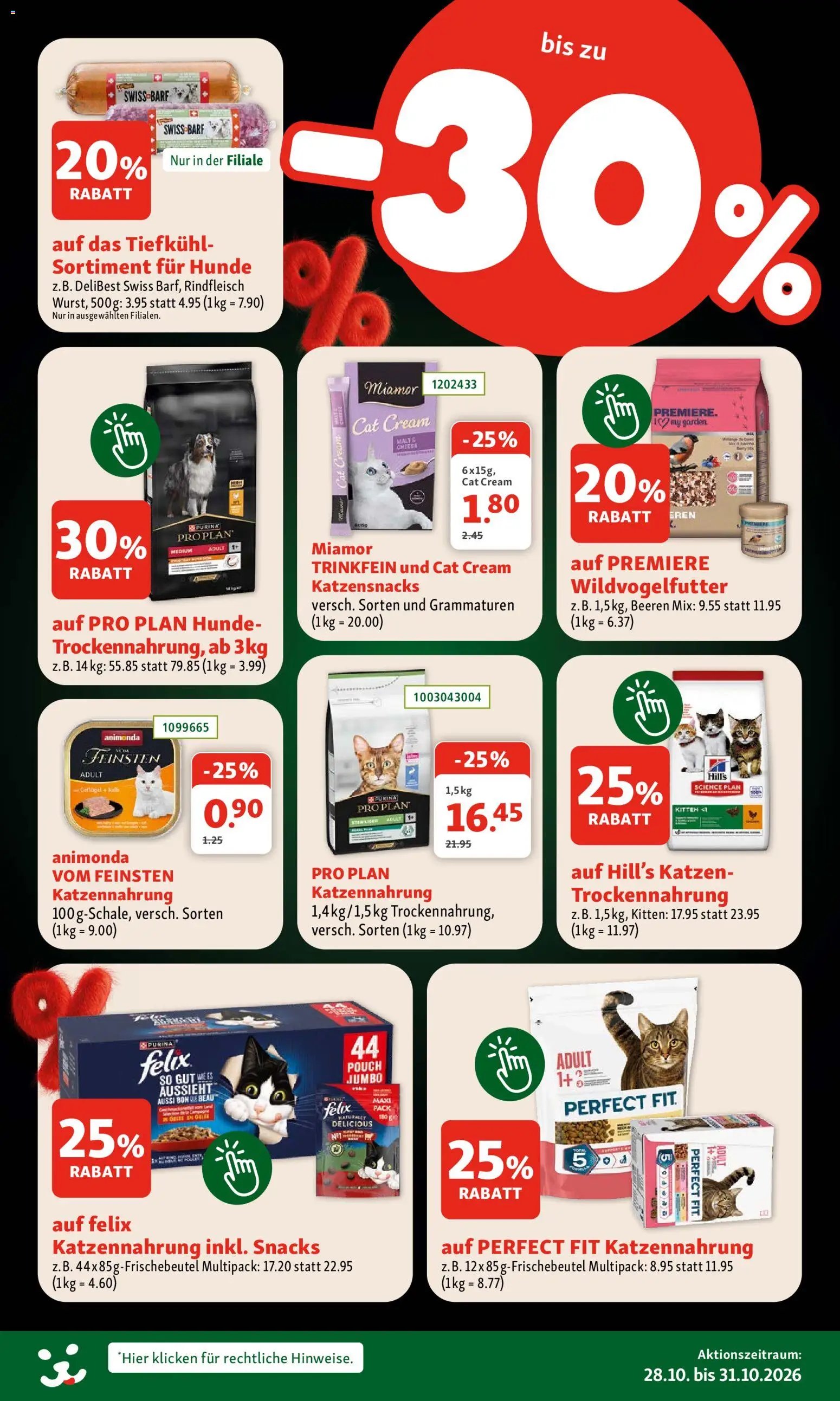 Fressnapf BLACK FRIDAY > Aktionen (28.10.2026) > Prospekt