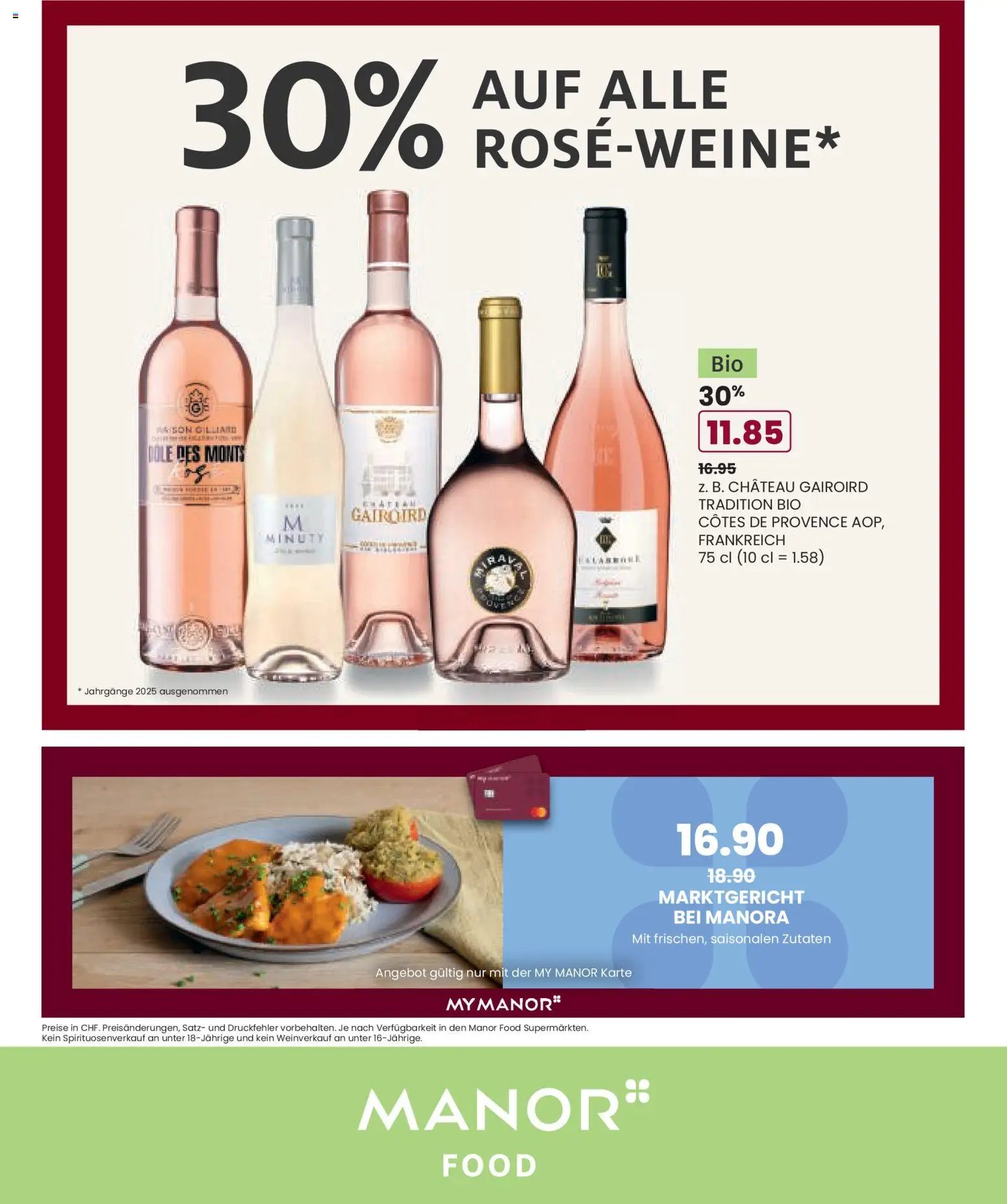 Manor aktion seit 03.02.2026 Aktionen (2026-02-03 - 2026-02-09) | 8
