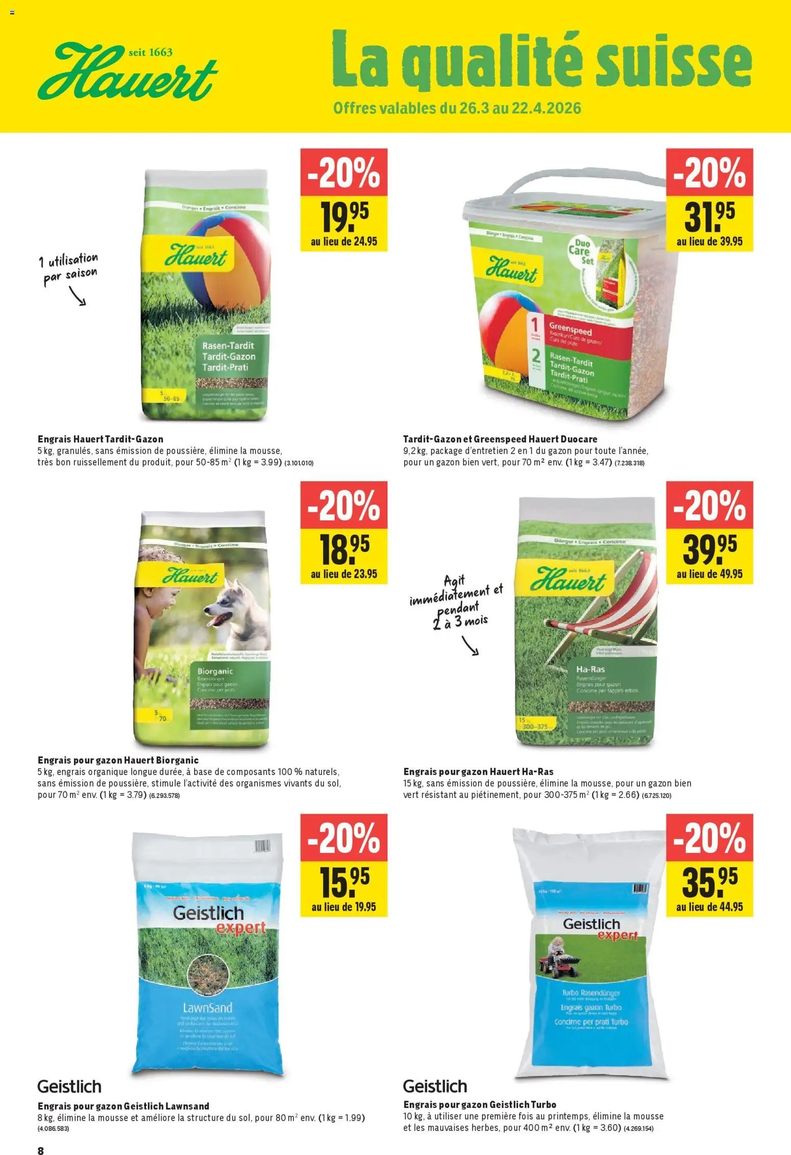 Jumbo aktion seit 26.03.2026 Jumbo aktionen FR (2026-03-26 - 2026-04-08) | 8