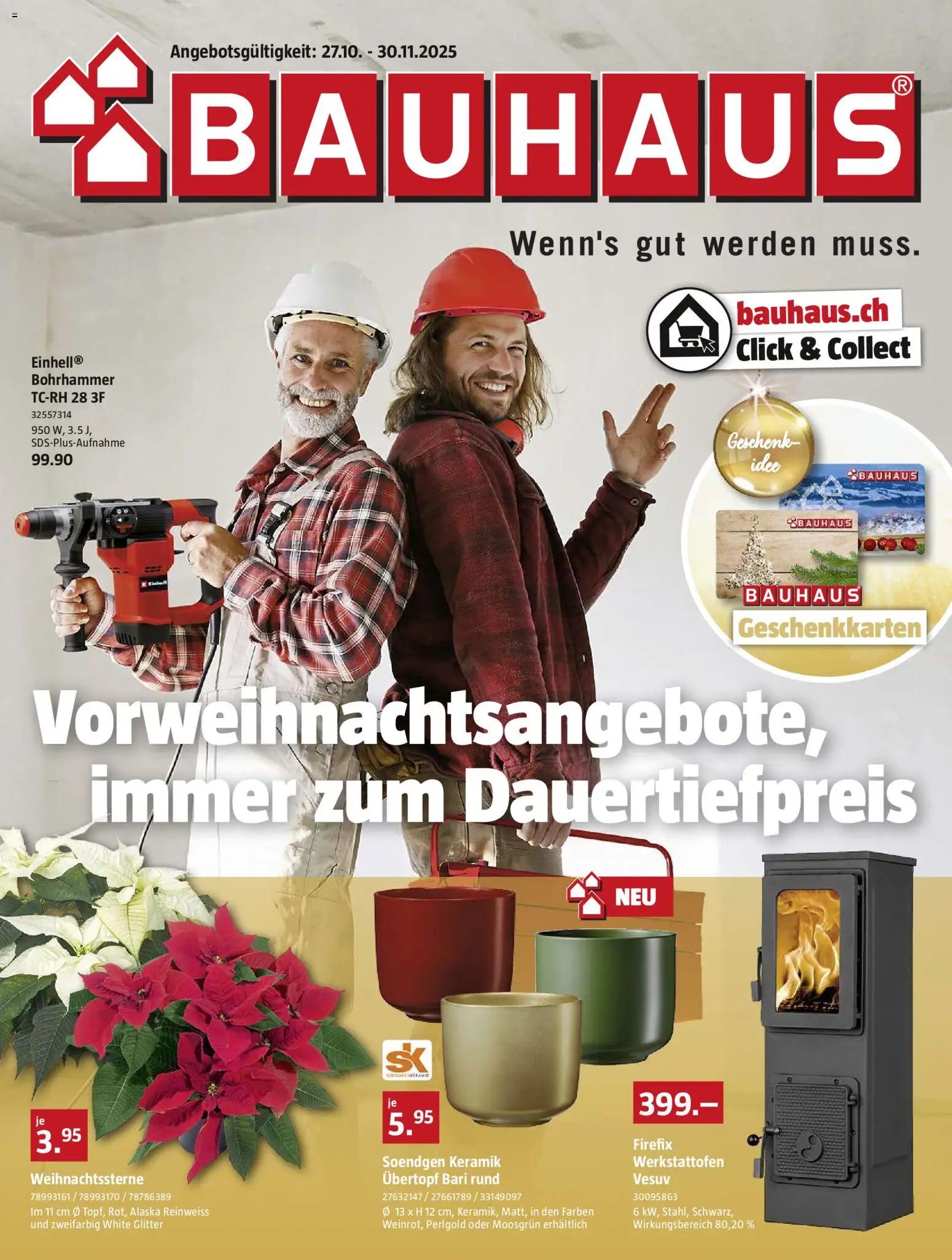 Bauhaus aktion seit 27.10.2025 Aktionen (2025-10-27 - 2025-11-30) | 1