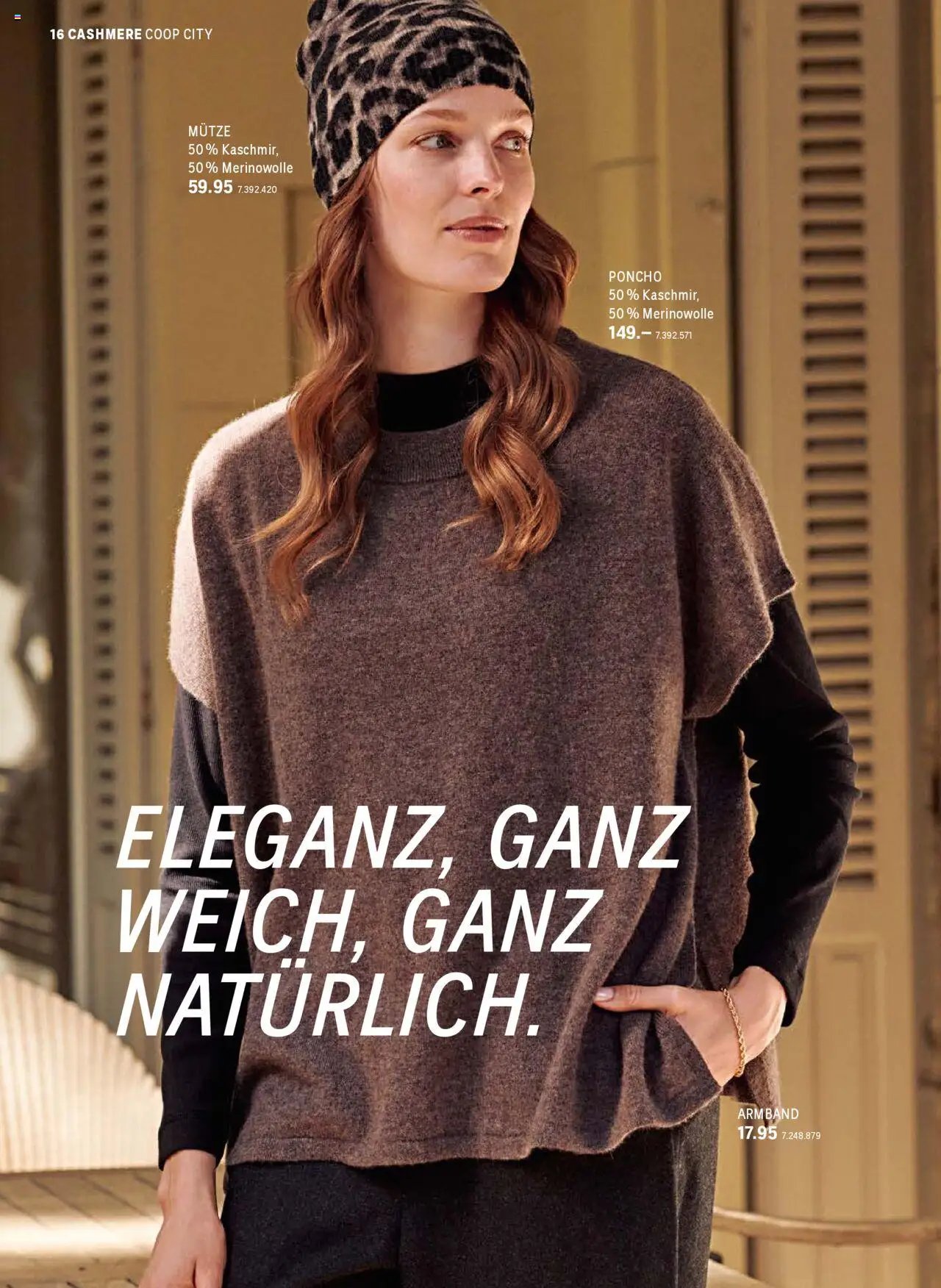 Coop City aktion seit 01.10.2025 Aktionen Cashmere Kollektion (2025-10-01)
