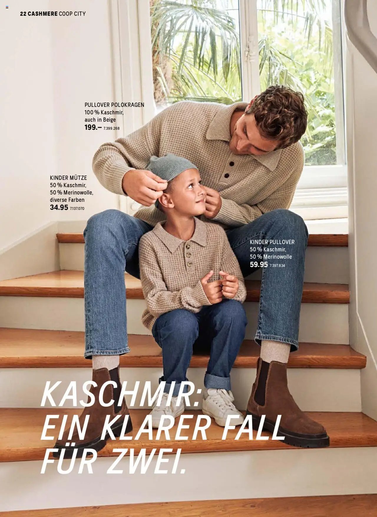 Coop City aktion seit 01.10.2025 Aktionen Cashmere Kollektion (2025-10-01)