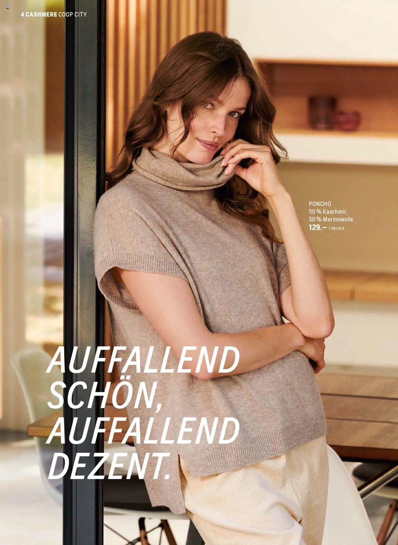 Coop City aktion seit 01.10.2025 Aktionen Cashmere Kollektion (2025-10-01)