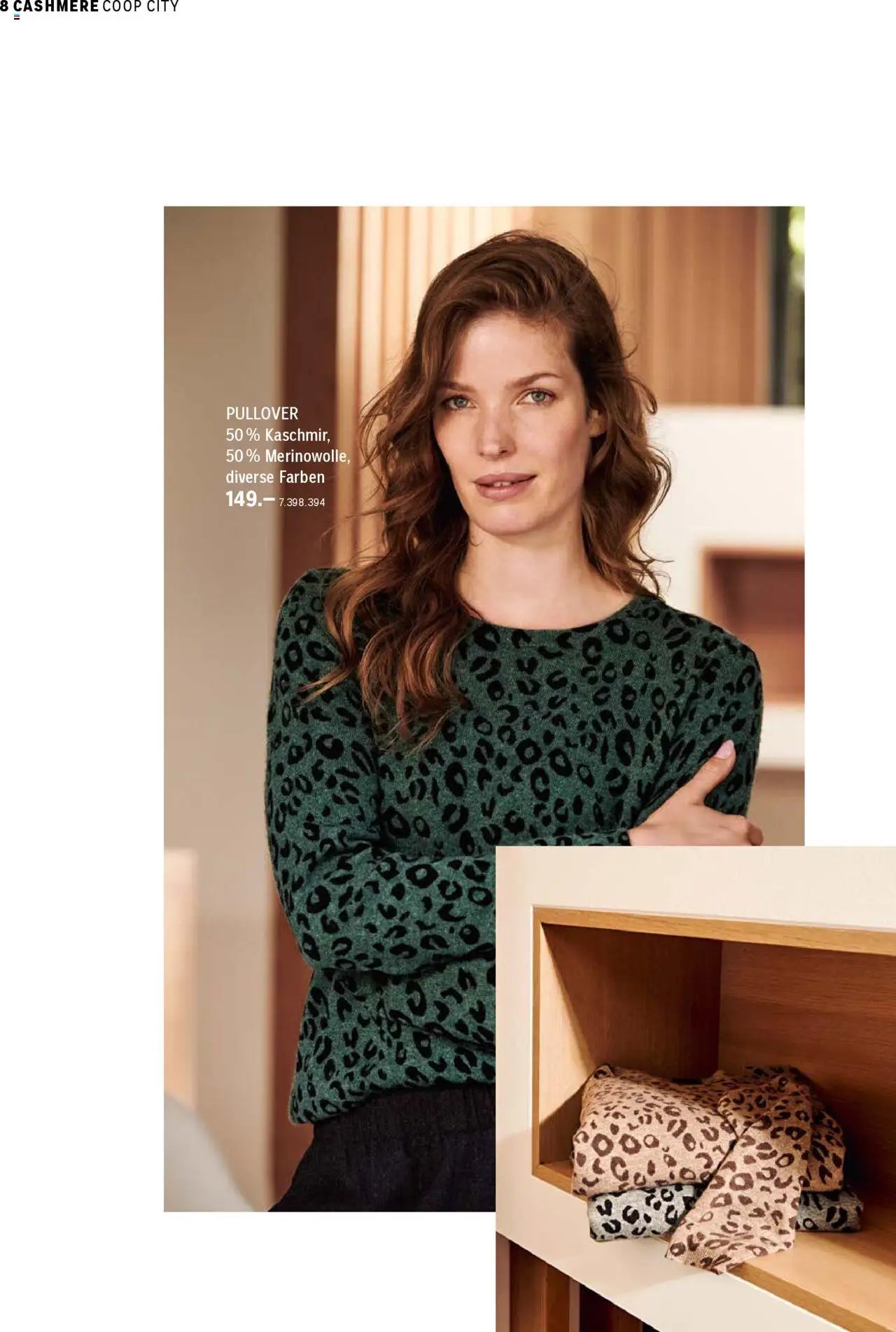 Coop City aktion seit 01.10.2025 Aktionen Cashmere Kollektion (2025-10-01)