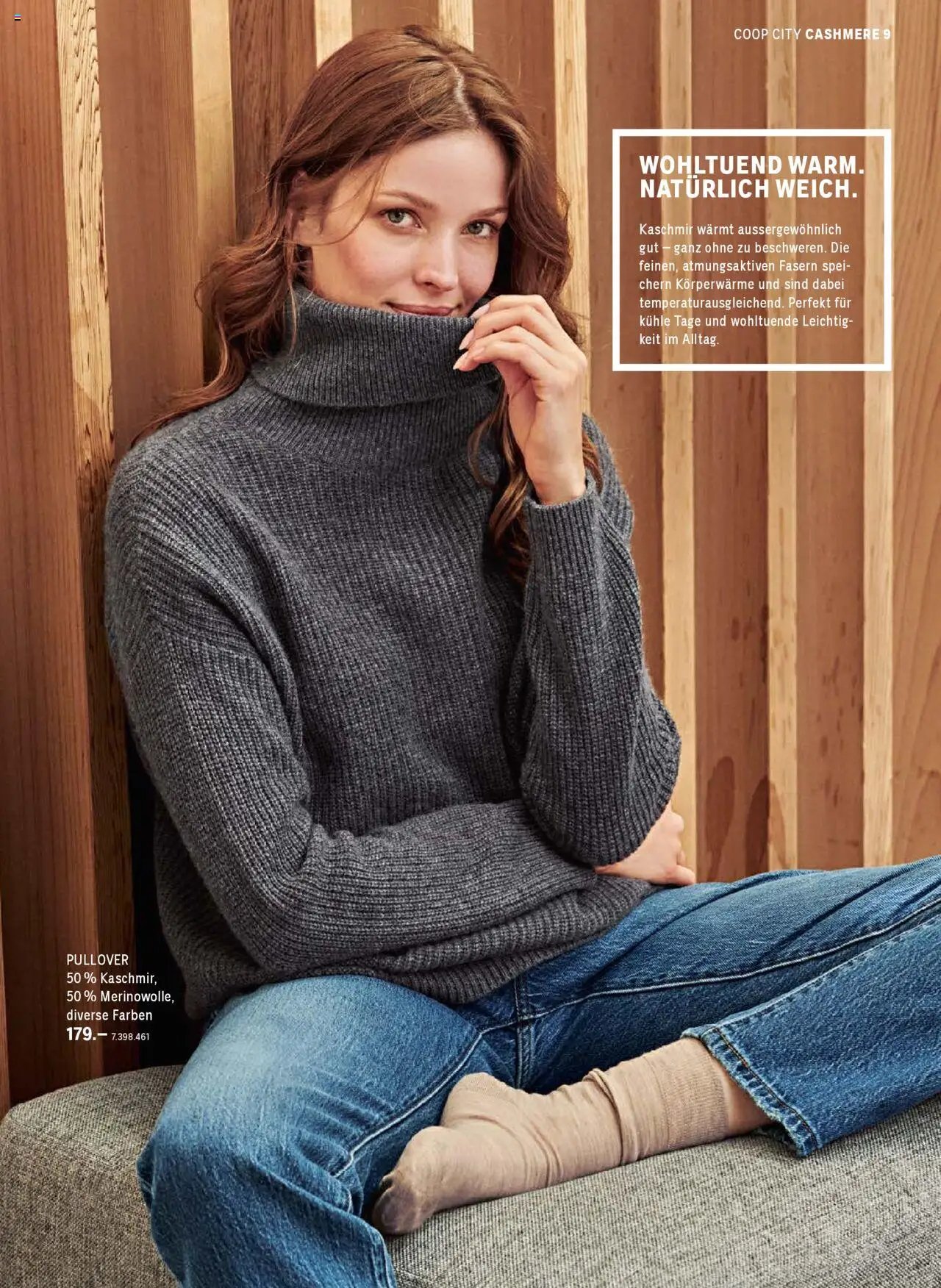 Coop City aktion seit 01.10.2025 Aktionen Cashmere Kollektion (2025-10-01)