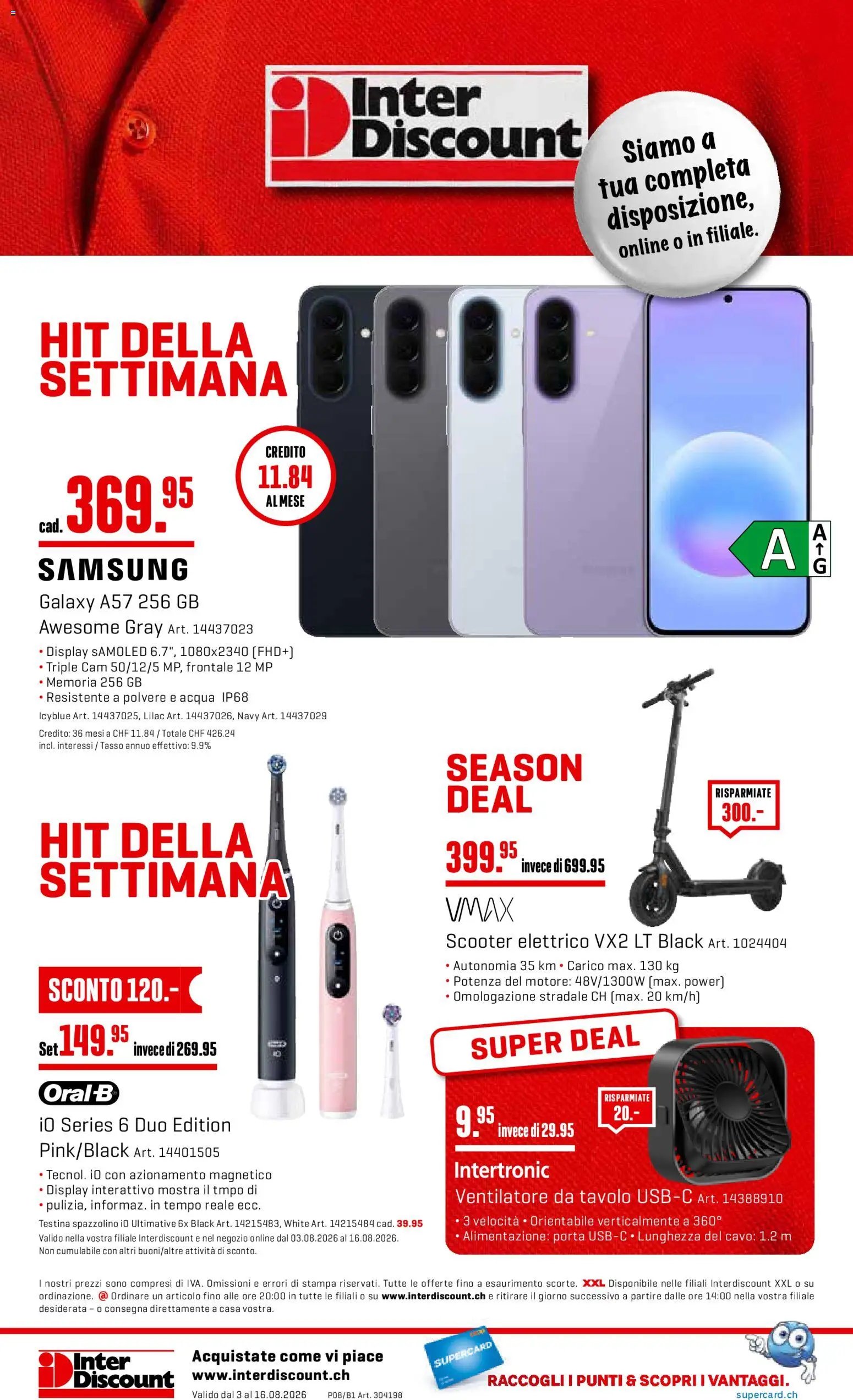 Interdiscount aktion seit 03.08.2026 Interdiscount aktionen IT