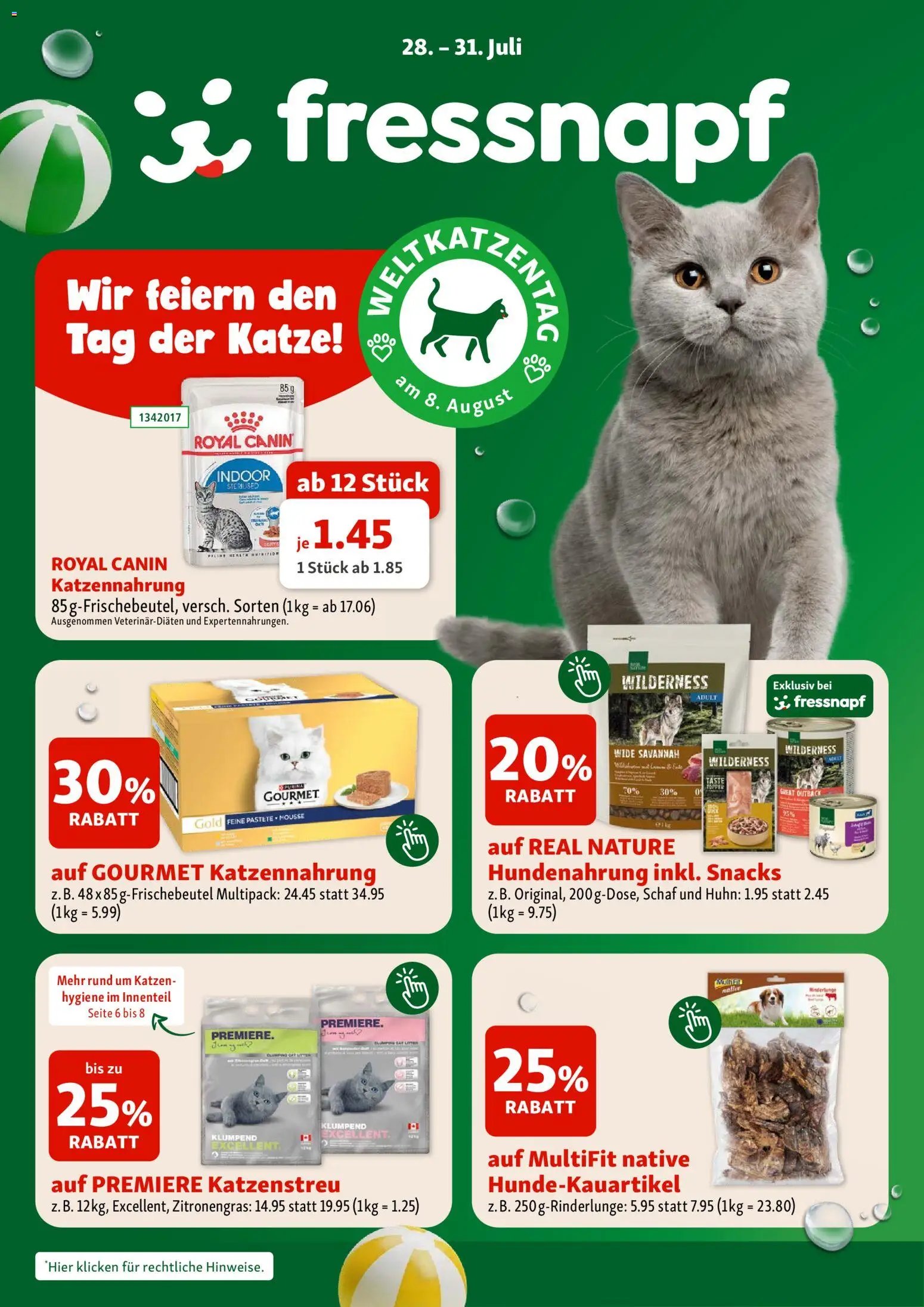 Fressnapf aktion seit 28.07.2026 Fressnapf aktionen
