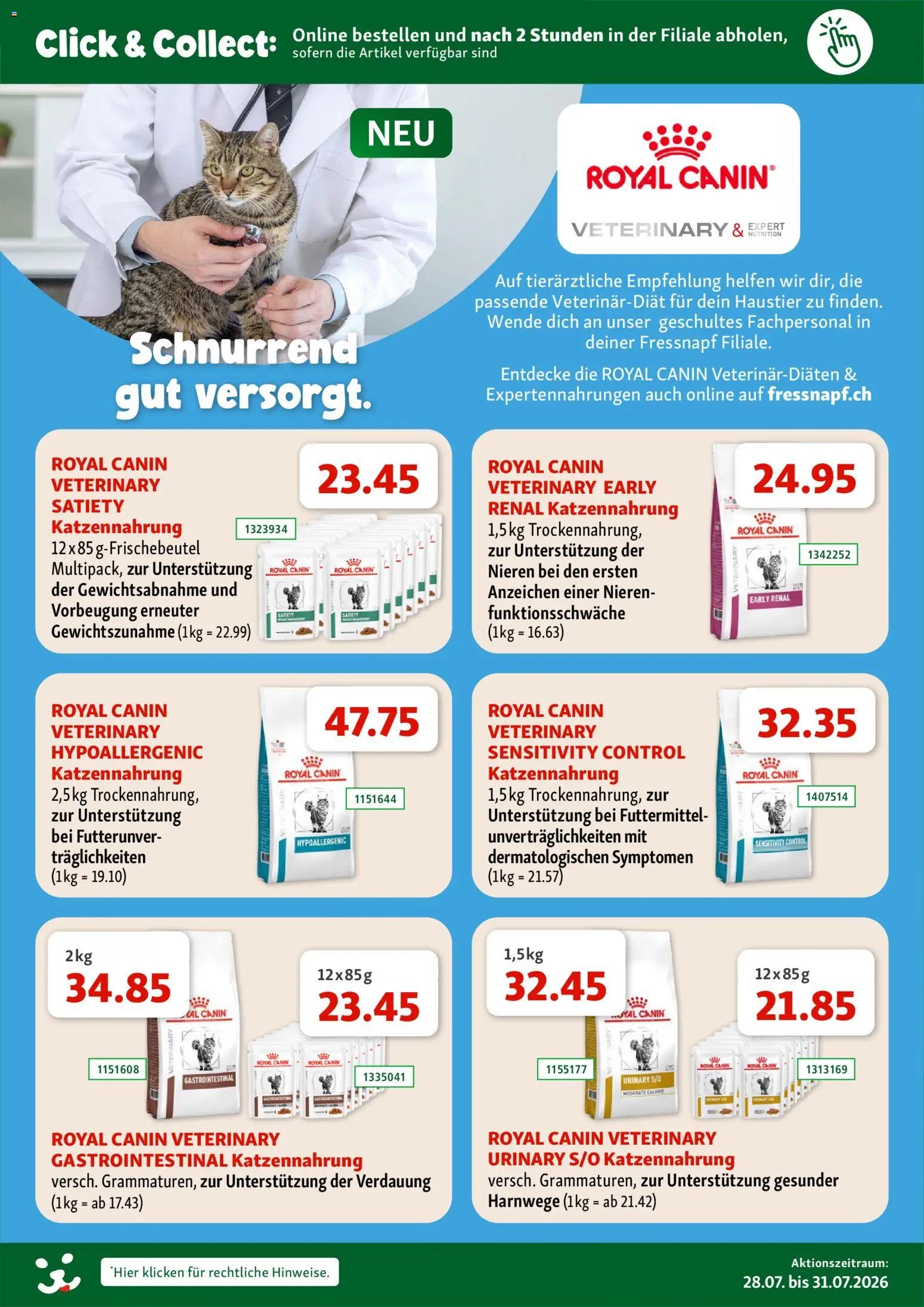 Fressnapf aktion seit 28.07.2026 Fressnapf aktionen