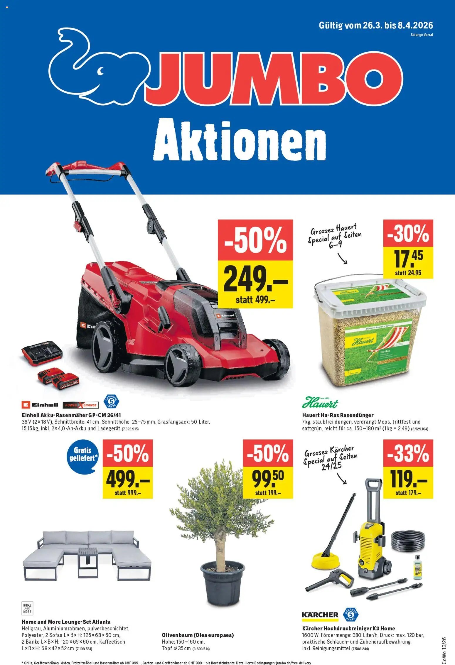 Jumbo aktion seit 26.03.2026 Jumbo aktionen (2026-03-26 - 2026-04-08) | 1