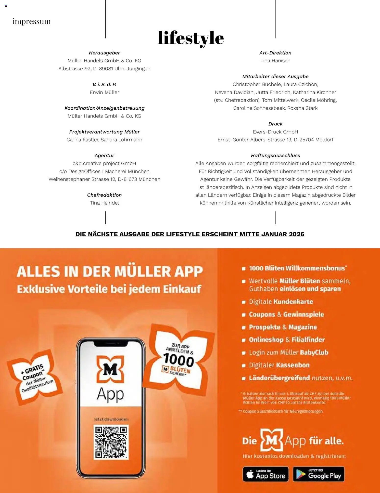 Müller aktion seit 14.11.2025 Magazin (2025-11-14 - 2025-12-31)