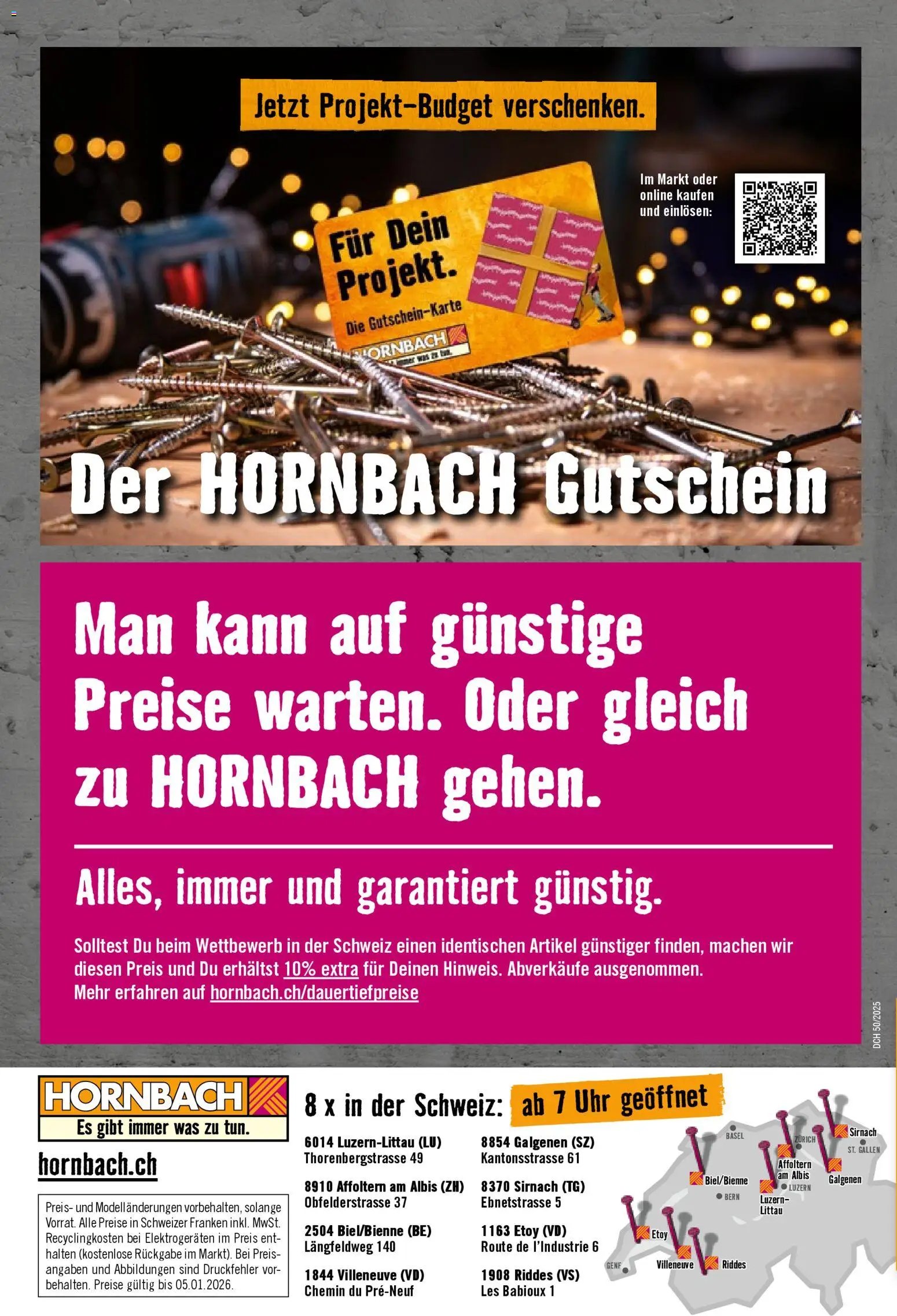 Hornbach aktion seit 06.12.2025 Aktionen (2025-12-06) | 16