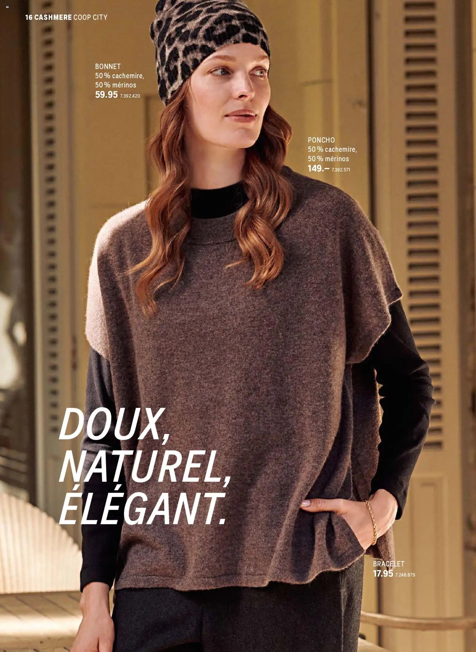 Coop City aktion seit 23.01.2026 Aktionen Cashmere Kollektion FR (2026-01-23) | 16