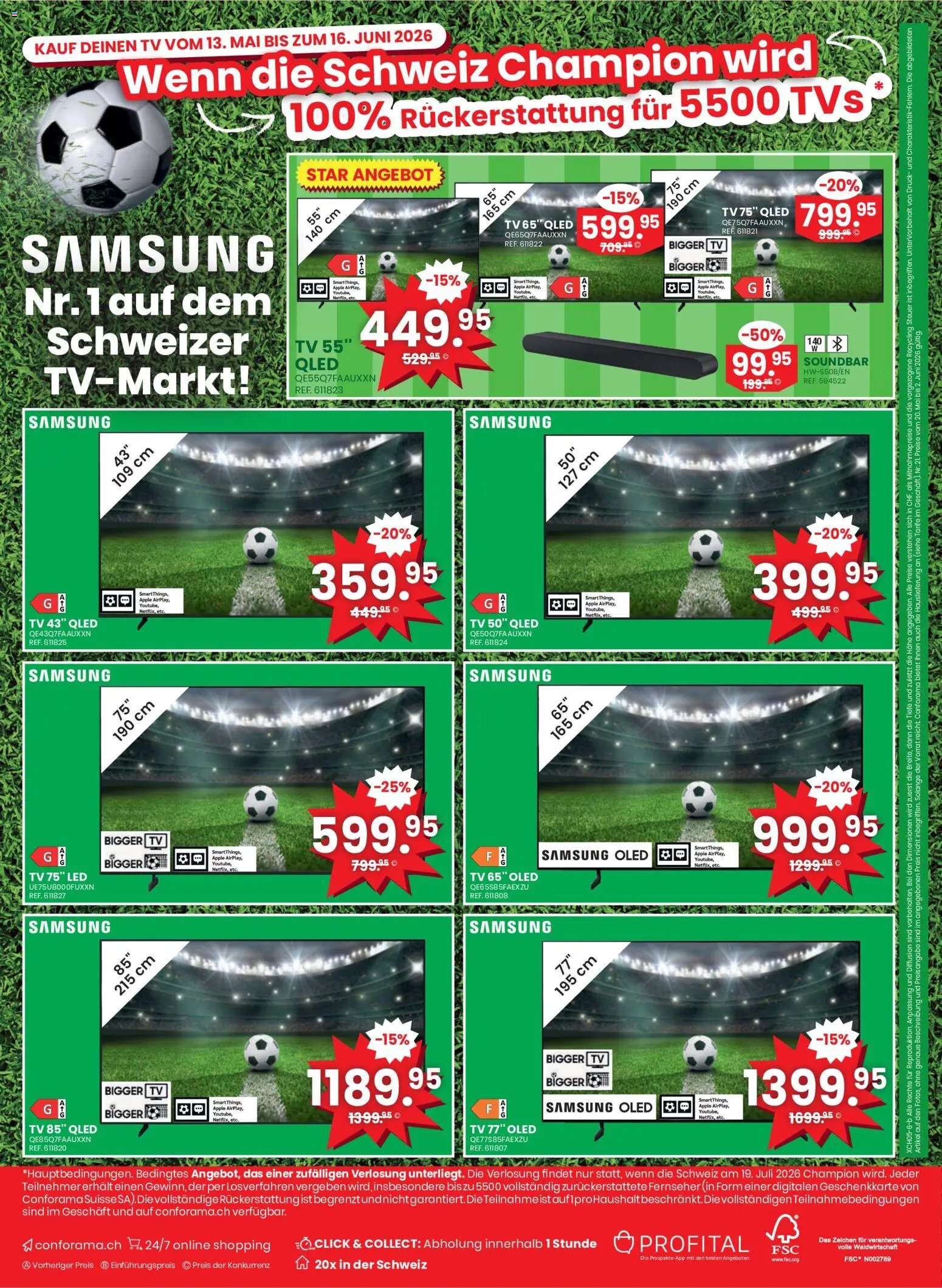 Conforama aktion seit 13.05.2026 Conforama aktionen (2026-05-13 - 2026-06-02)