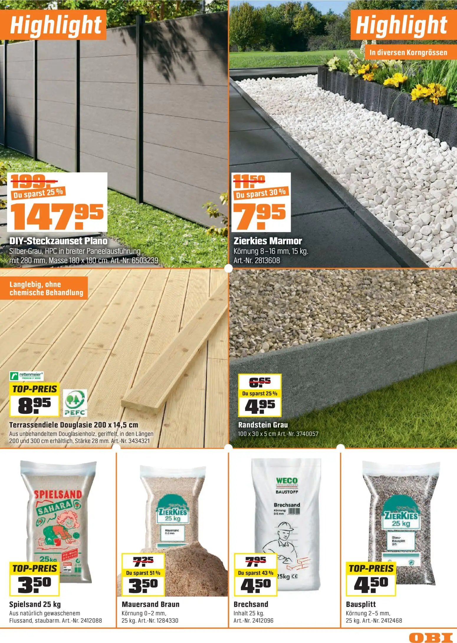 OBI aktion seit 04.08.2026 UNSERE SUPERDEALS!