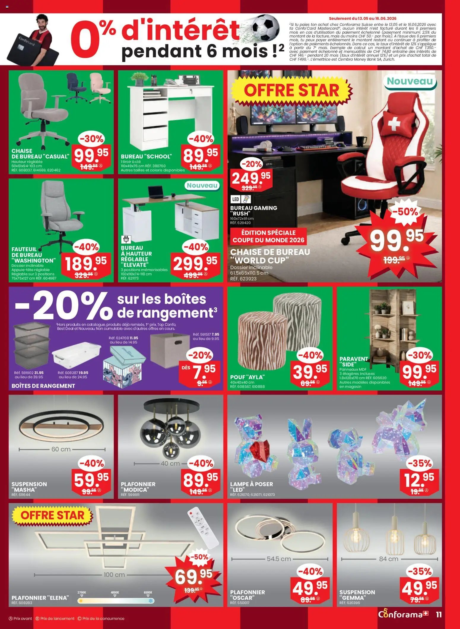 Conforama aktion seit 13.05.2026 Conforama aktionen FR (2026-05-13 - 2026-06-02)