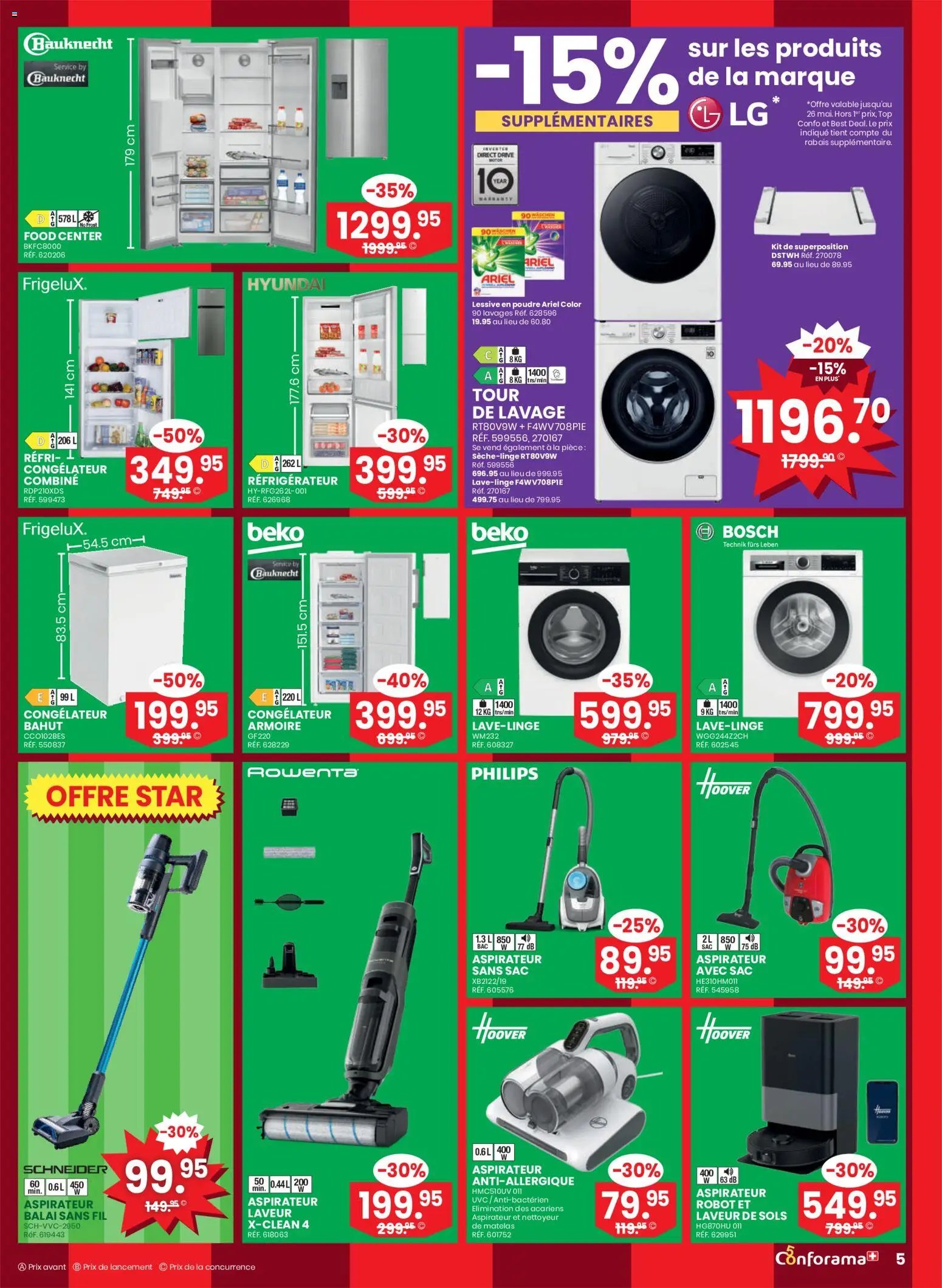 Conforama aktion seit 13.05.2026 Conforama aktionen FR (2026-05-13 - 2026-06-02)