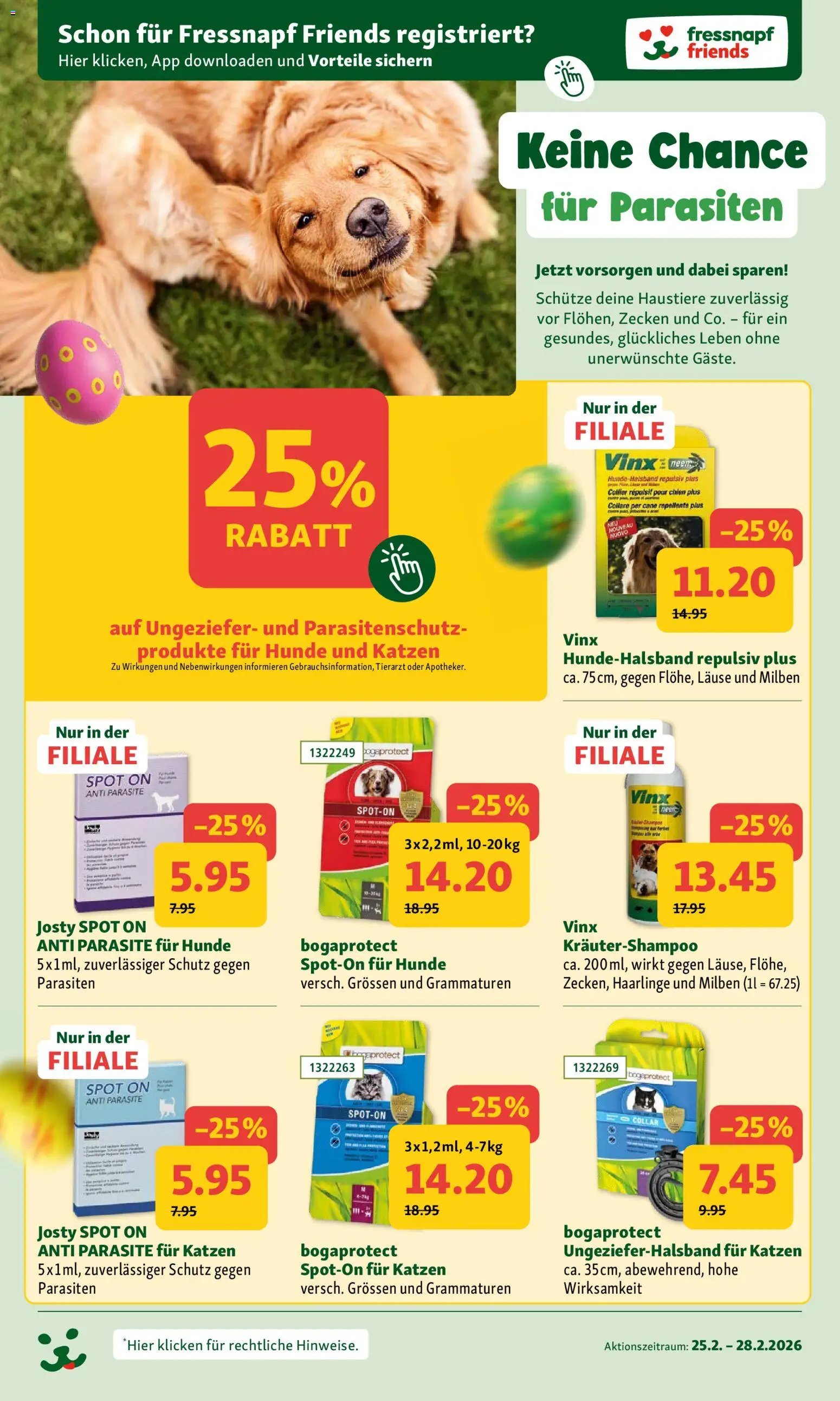 Fressnapf aktion seit 25.02.2026 Aktionen (2026-02-25 - 2026-02-28)