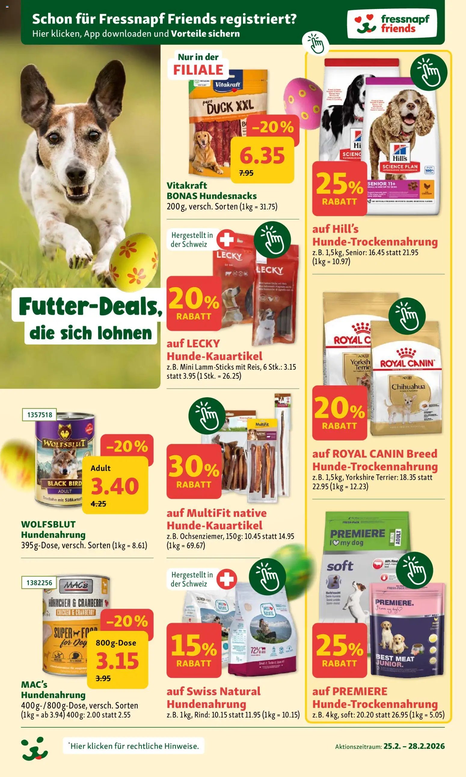 Fressnapf aktion seit 25.02.2026 Aktionen (2026-02-25 - 2026-02-28)