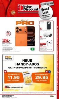Interdiscount aktion seit 17.08.2026 Interdiscount aktionen Mobile