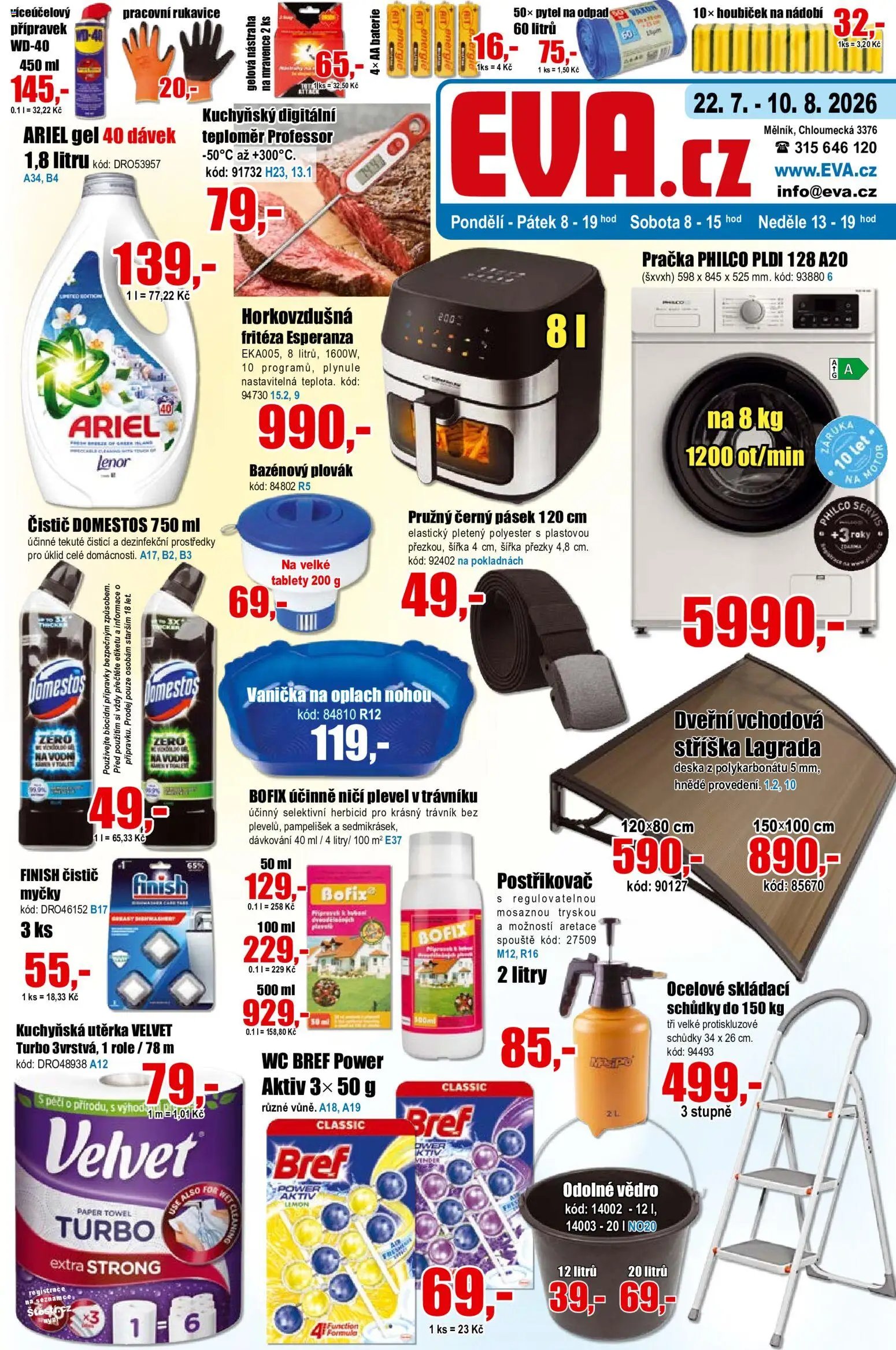 Eva supermarket leták od 22.07.2026 Eva supermarket leták