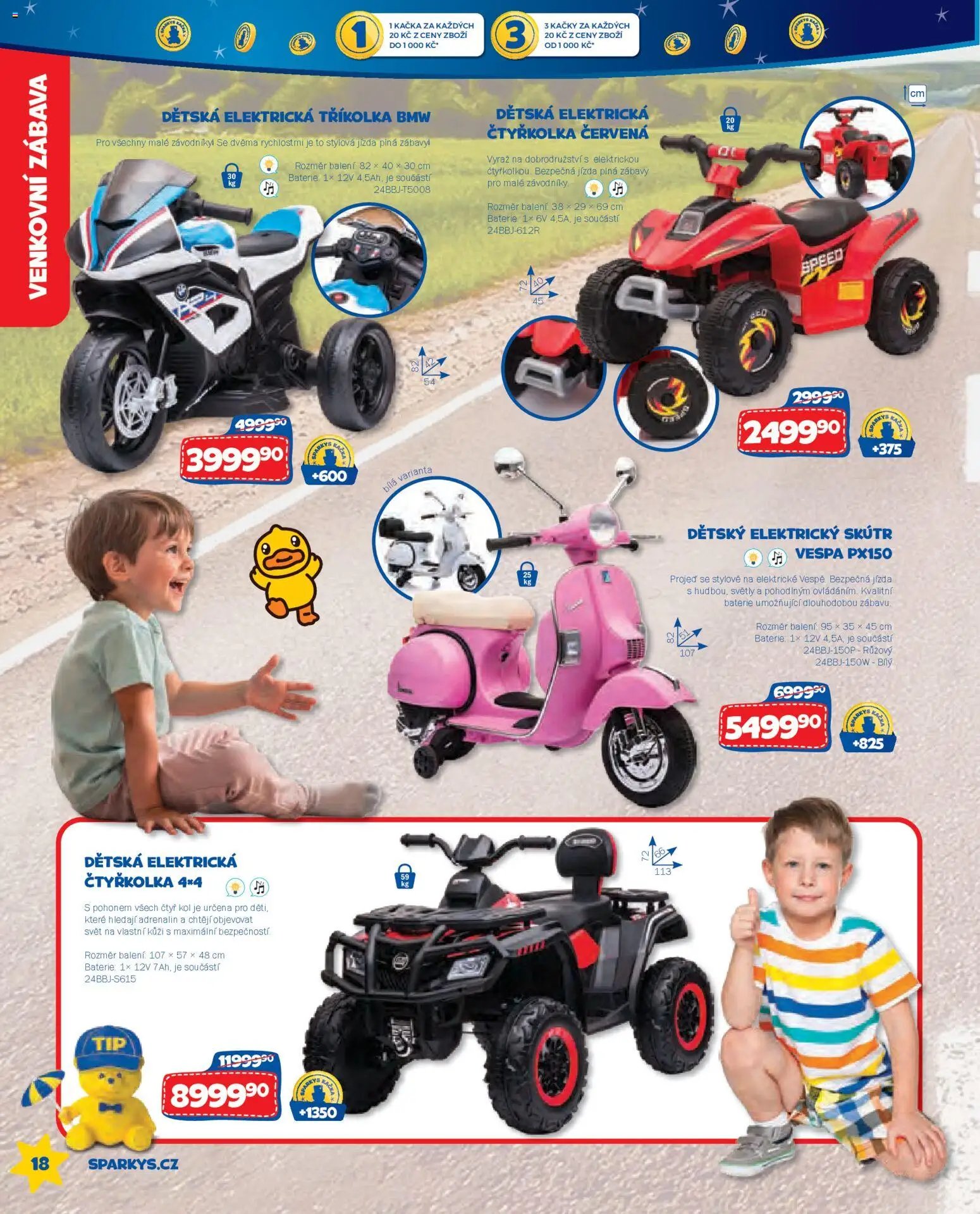 Sparkys leták od 01.05.2026 Sparkys katalog Léto 2026