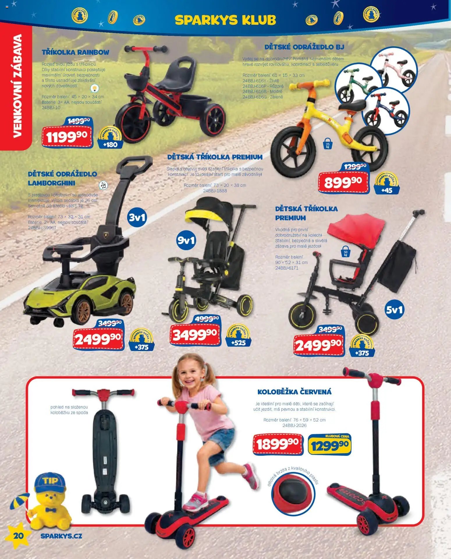 Sparkys leták od 01.05.2026 Sparkys katalog Léto 2026