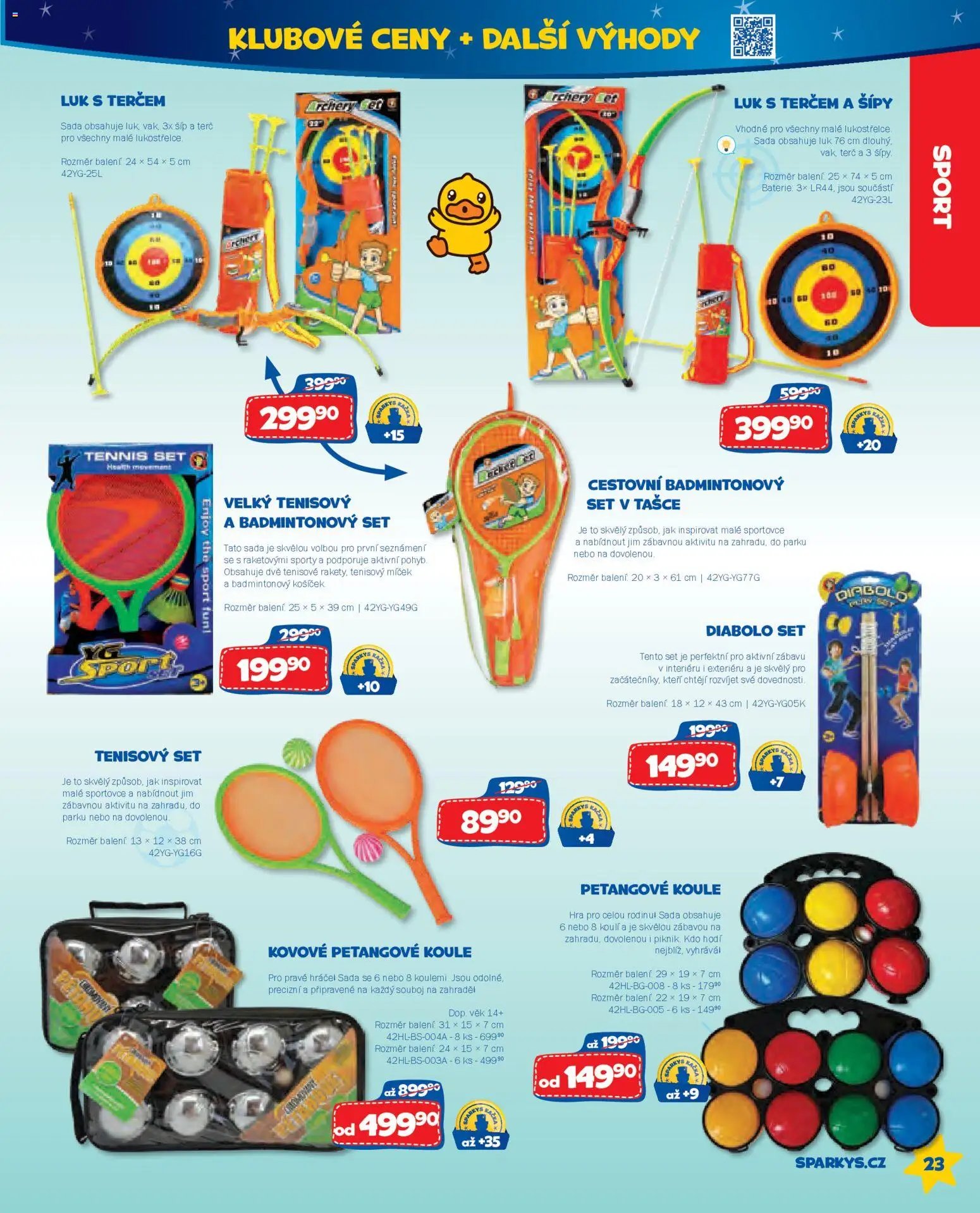 Sparkys leták od 01.05.2026 Sparkys katalog Léto 2026