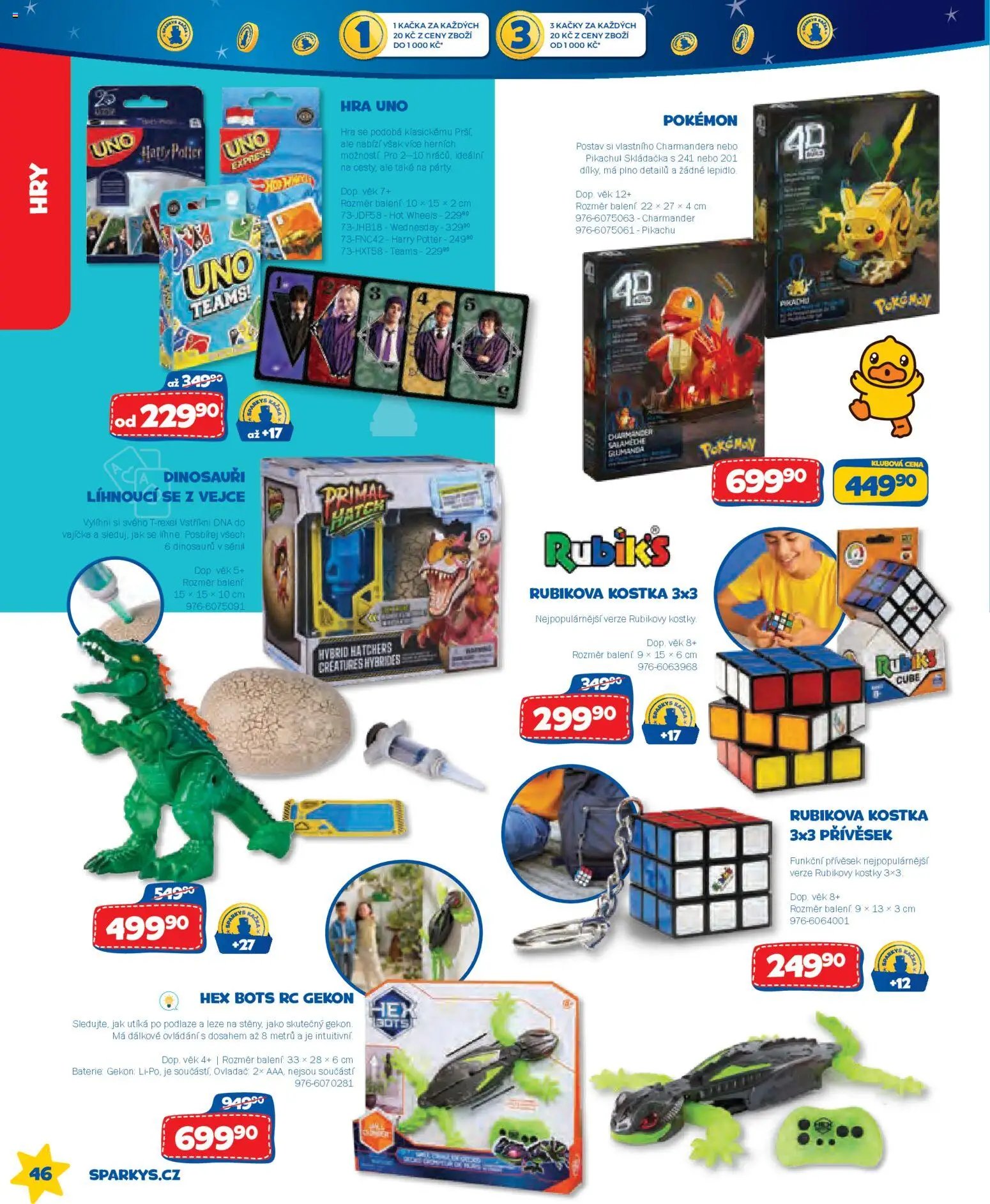 Sparkys leták od 01.05.2026 Sparkys katalog Léto 2026