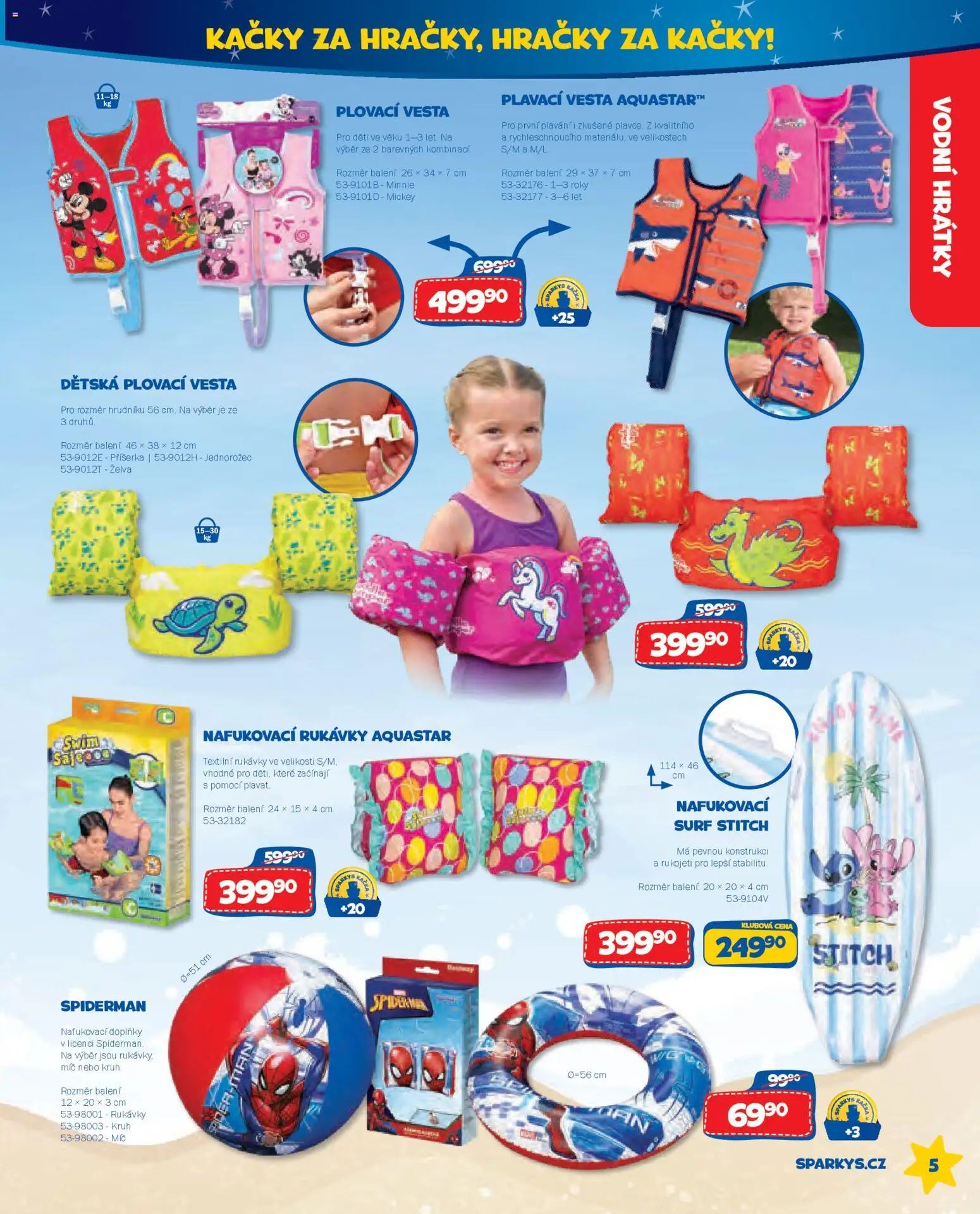 Sparkys leták od 01.05.2026 Sparkys katalog Léto 2026