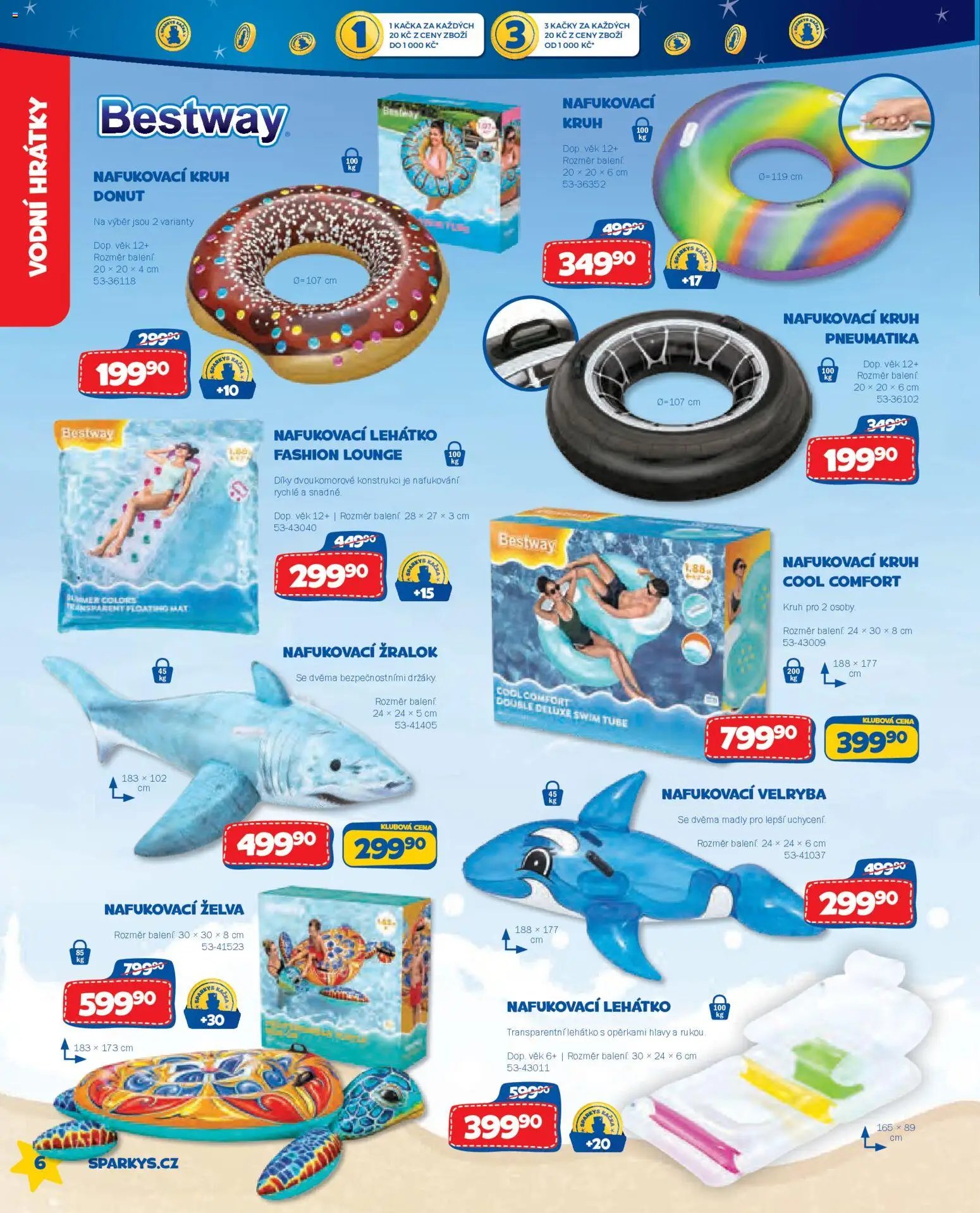Sparkys leták od 01.05.2026 Sparkys katalog Léto 2026