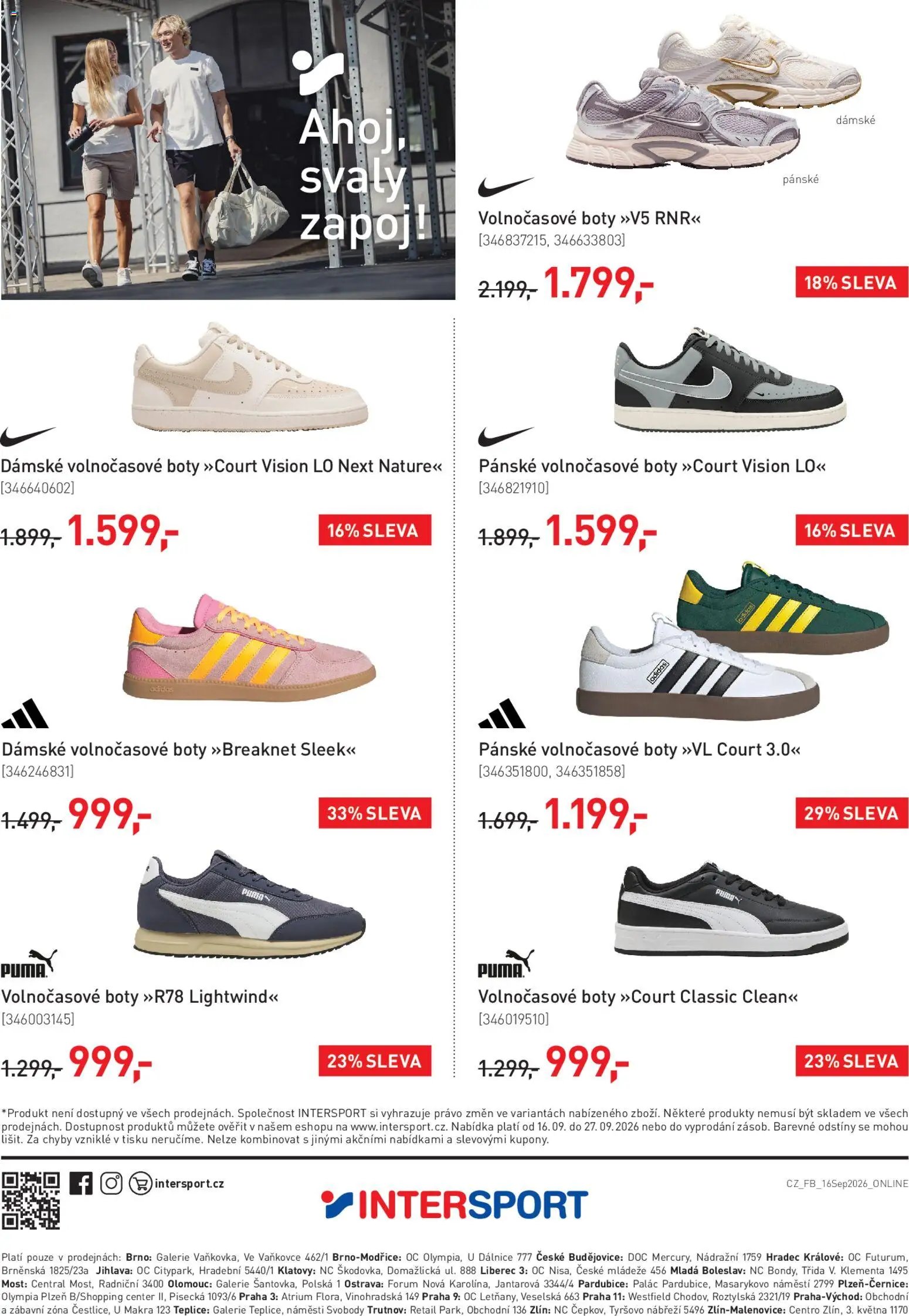 Intersport leták od 16.09.2026 Intersport leták