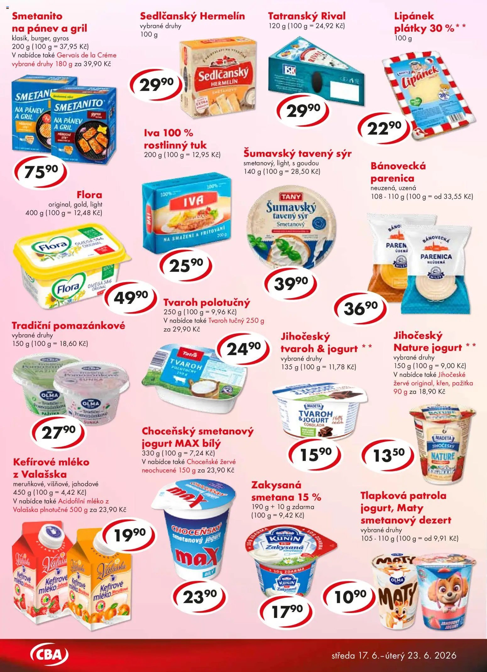 CBA leták od 17.06.2026 CBA leták - Premium