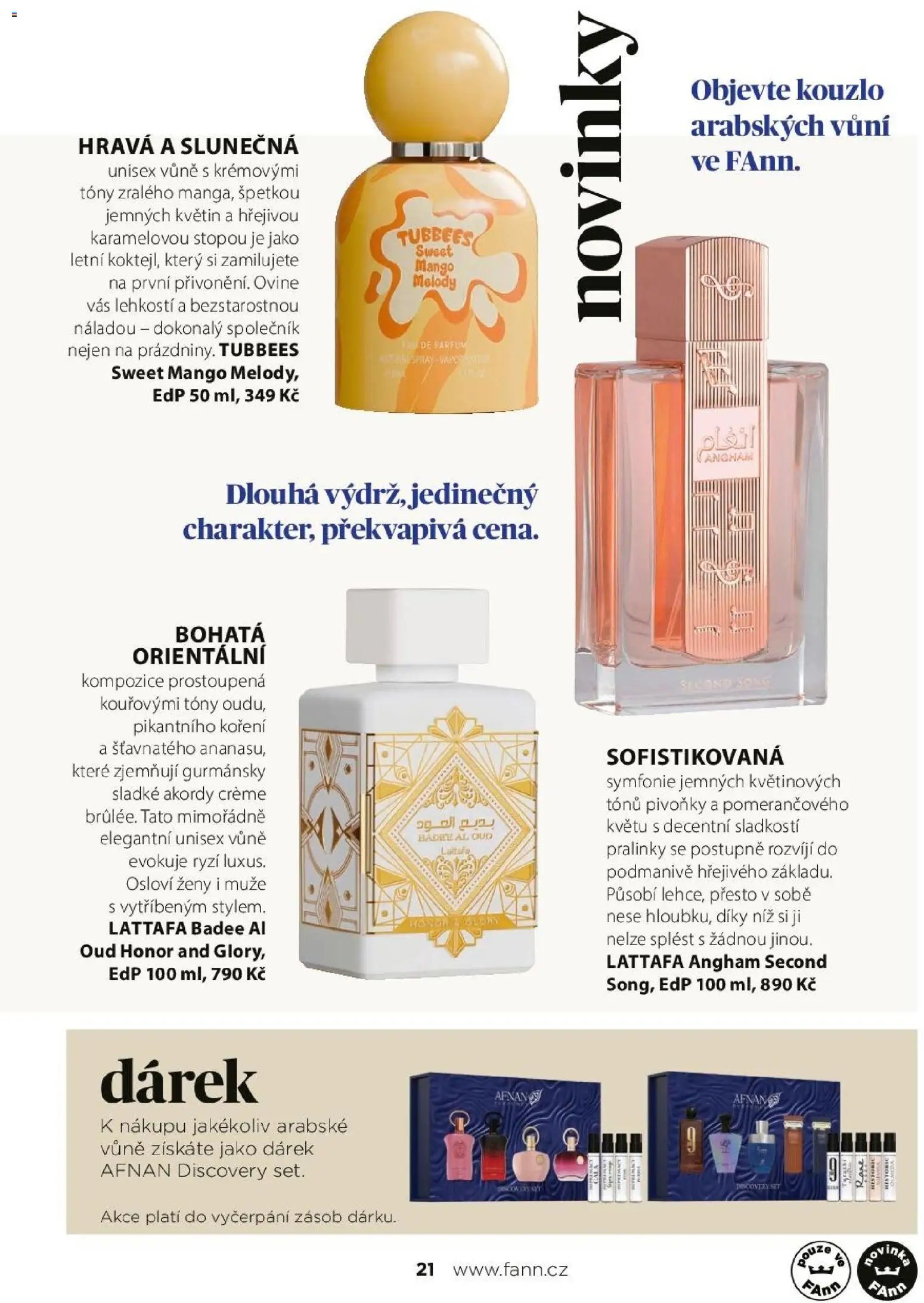 FAnn parfumerie leták od 01.06.2026 FAnn parfumerie katalog Léto 2026