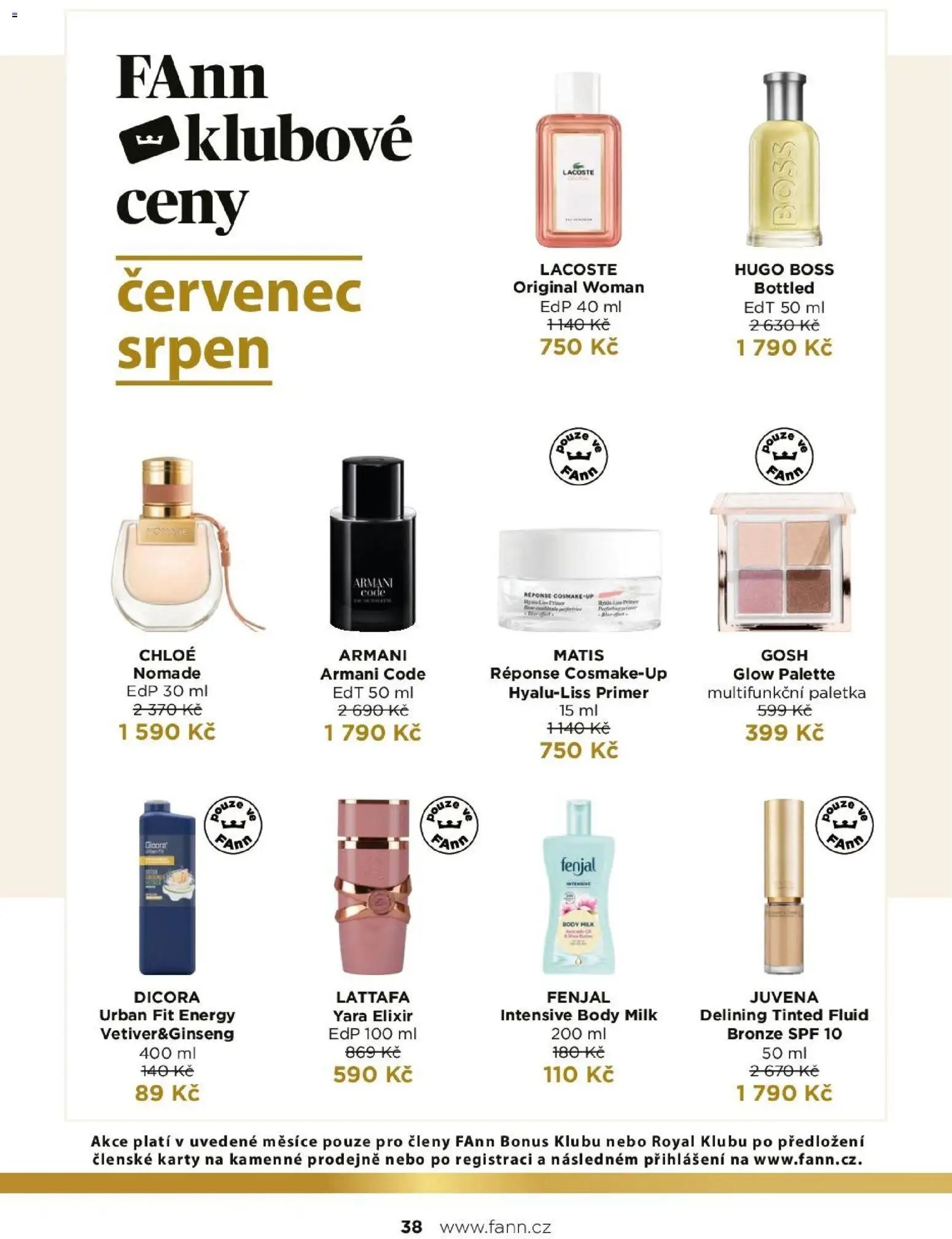 FAnn parfumerie leták od 01.06.2026 FAnn parfumerie katalog Léto 2026