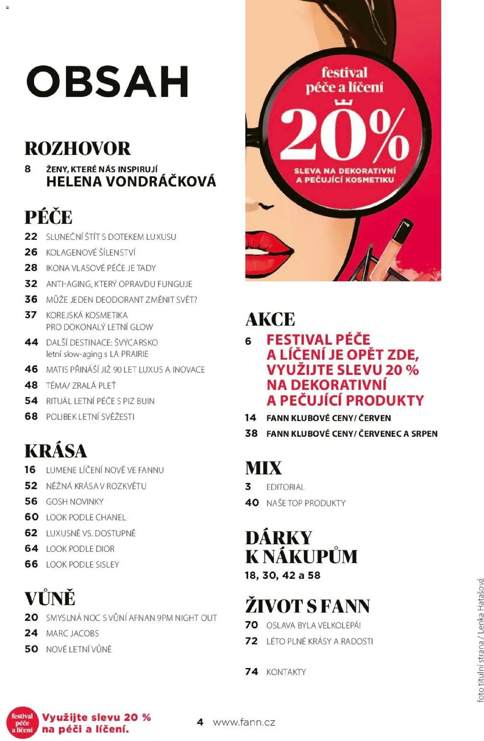 FAnn parfumerie leták od 01.06.2026 FAnn parfumerie katalog Léto 2026