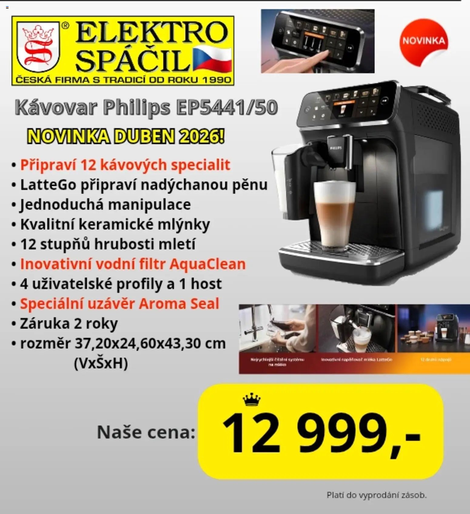 Elektro Spáčil leták od 06.07.2026 Elektro Spáčil leták