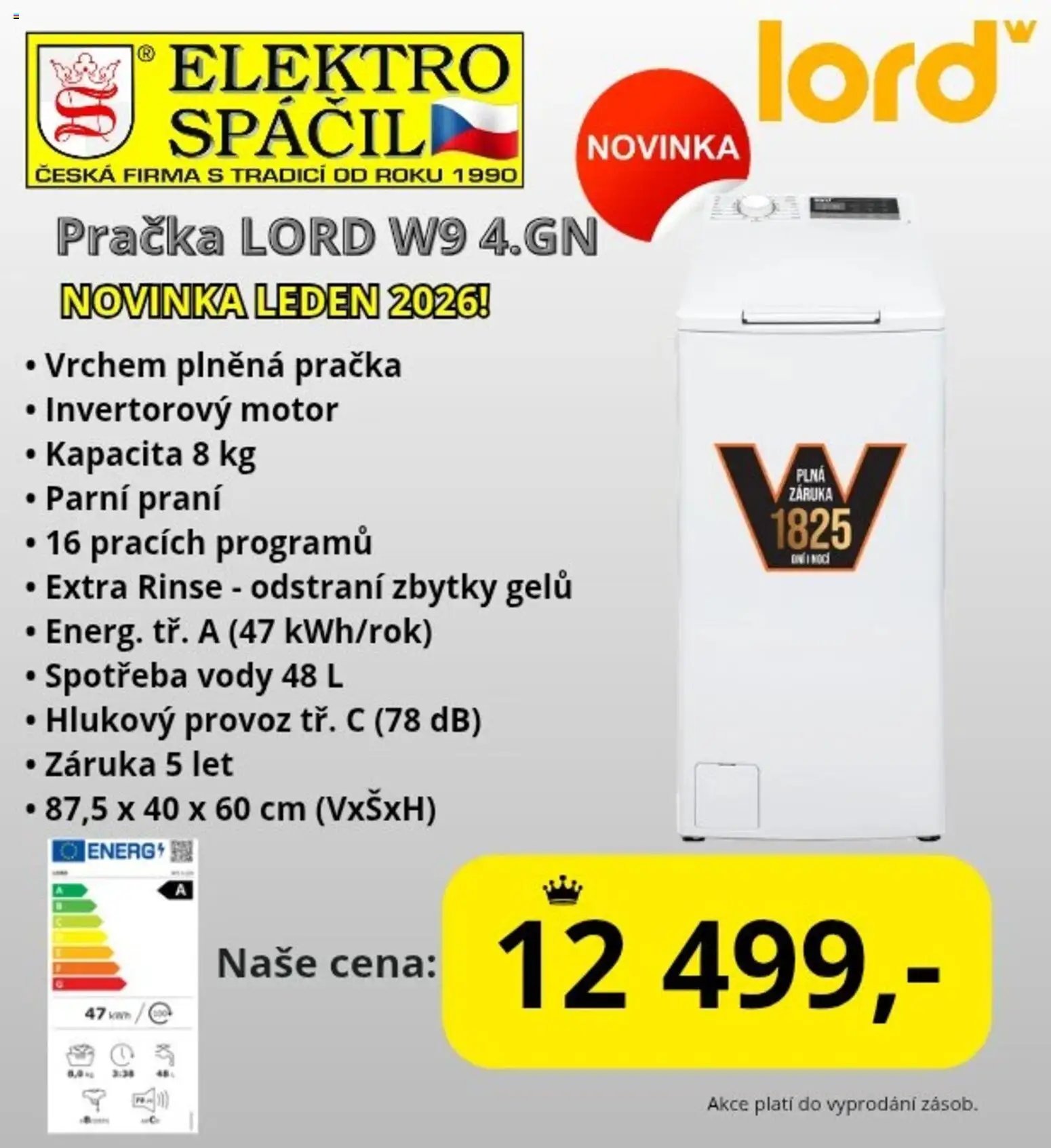 Elektro Spáčil leták od 06.07.2026 Elektro Spáčil leták