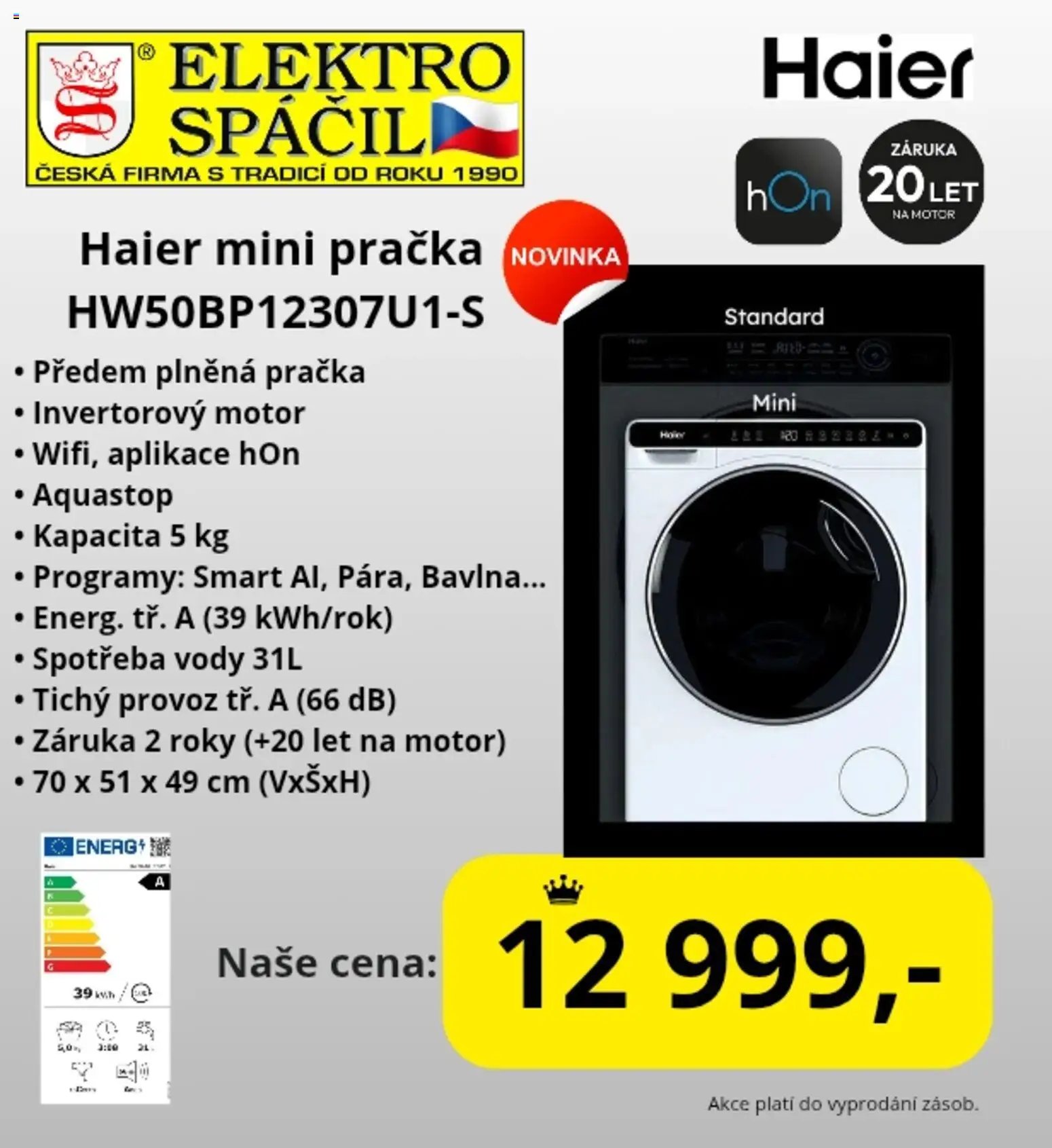 Elektro Spáčil leták od 06.07.2026 Elektro Spáčil leták