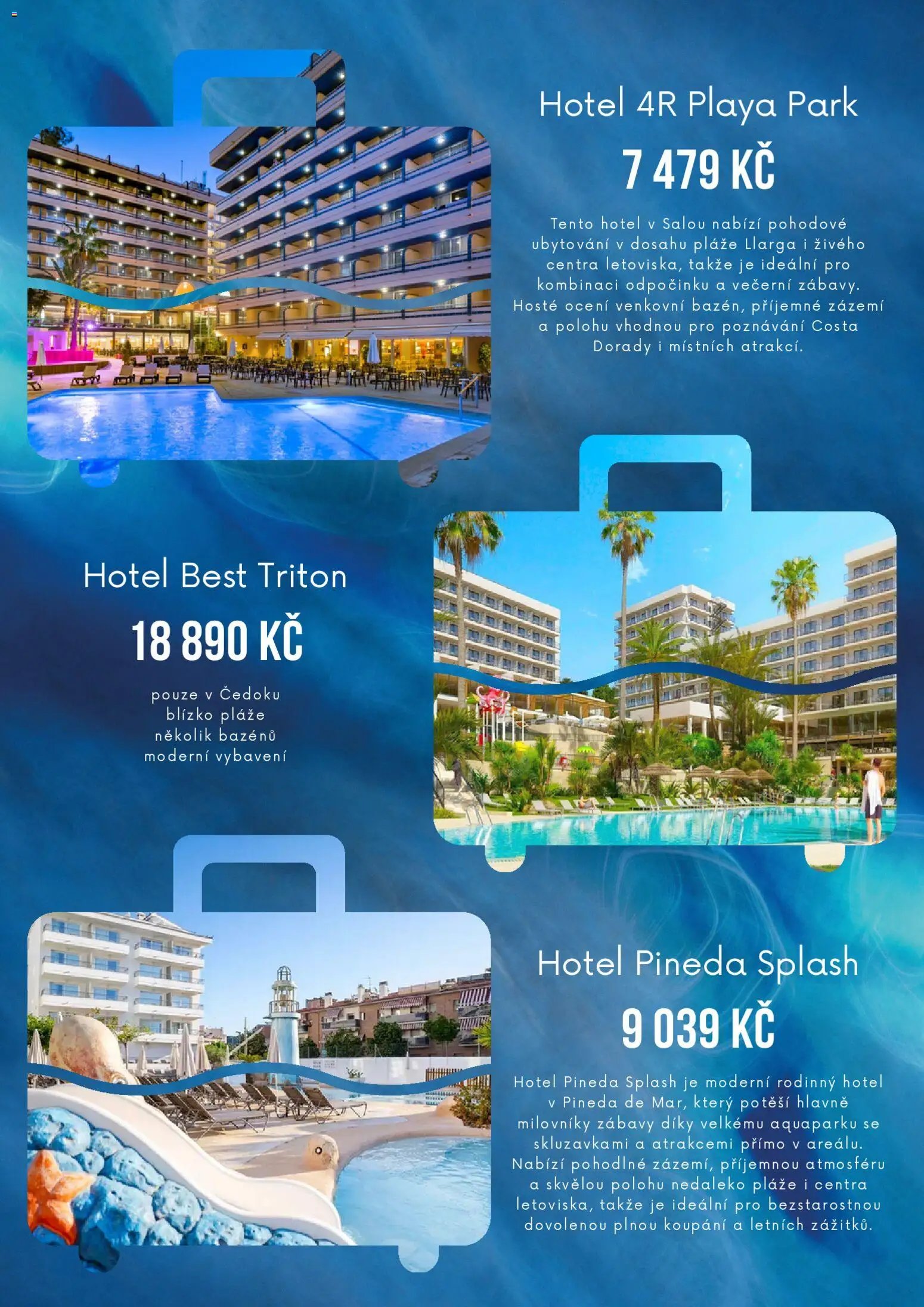 Čedok leták od 09.06.2026 Čedok katalog Španělsko