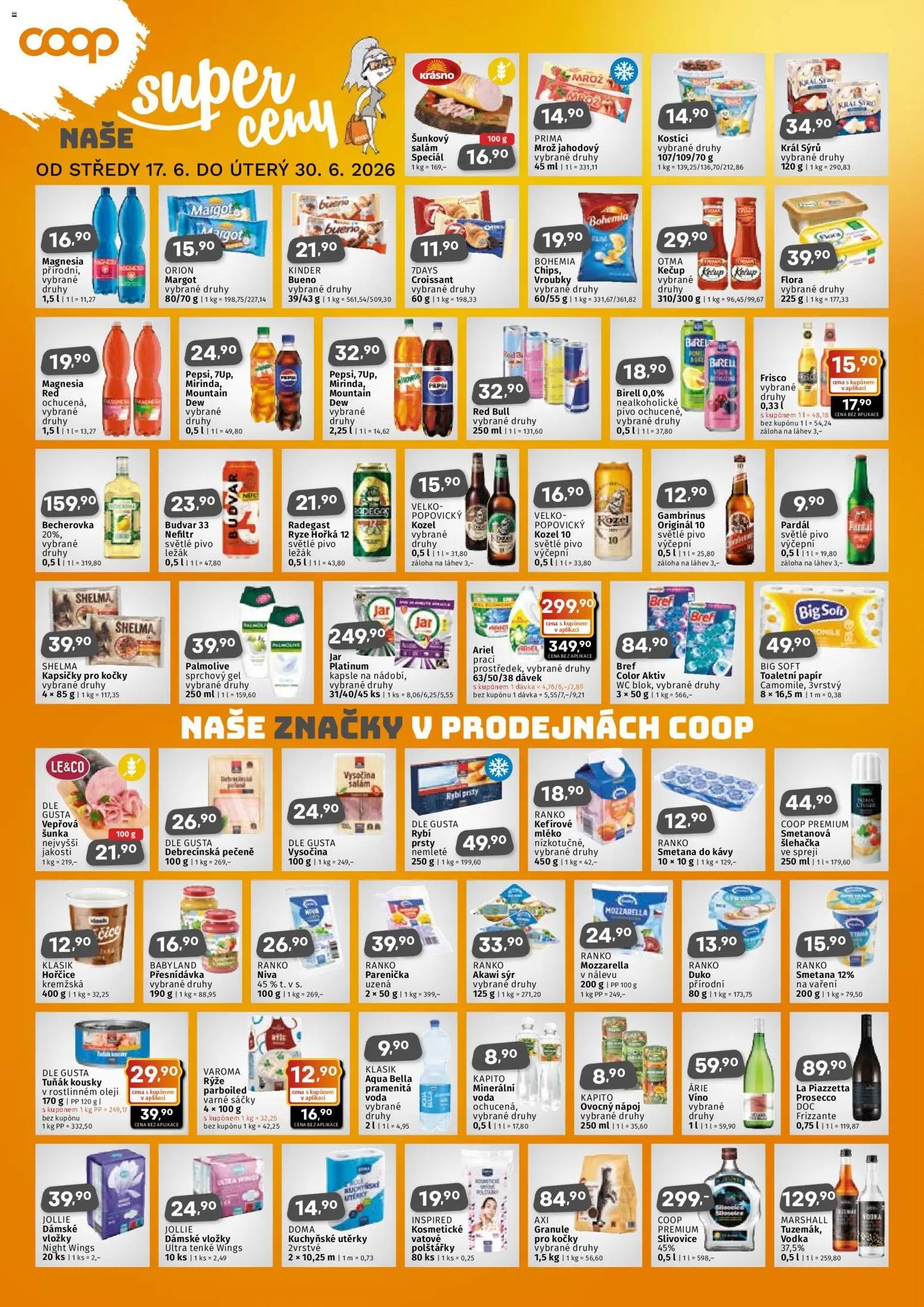 Coop leták od 17.06.2026 Coop leták - Jihočeský region