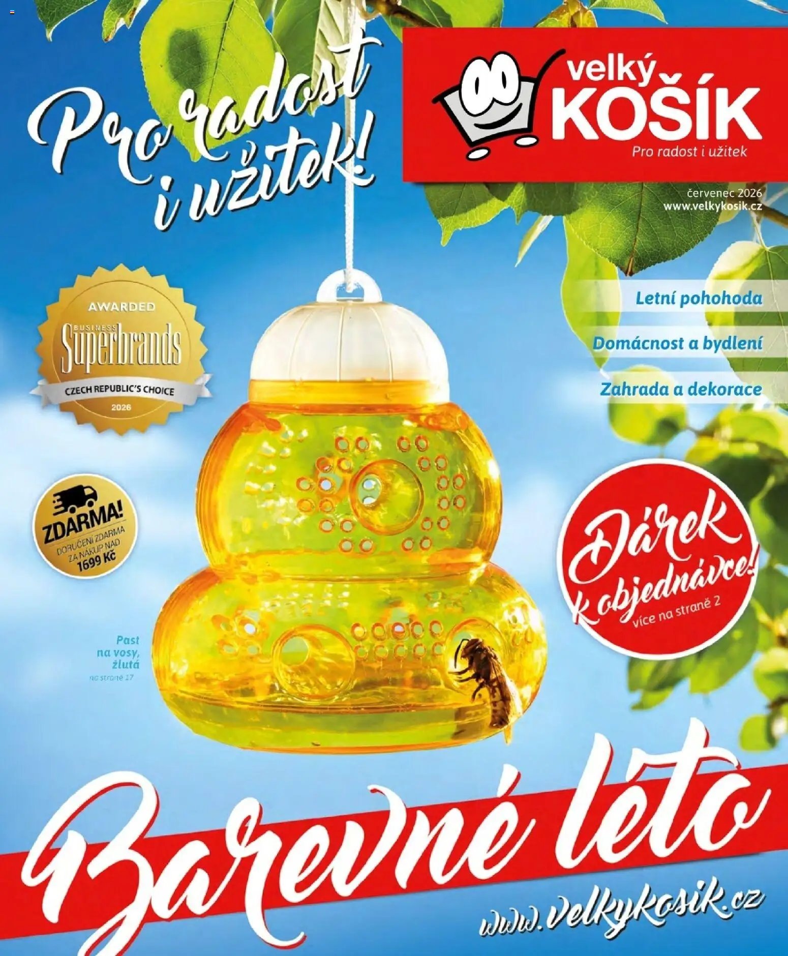 Velký Košík leták od 01.07.2026 Velký Košík katalog červenec 2026