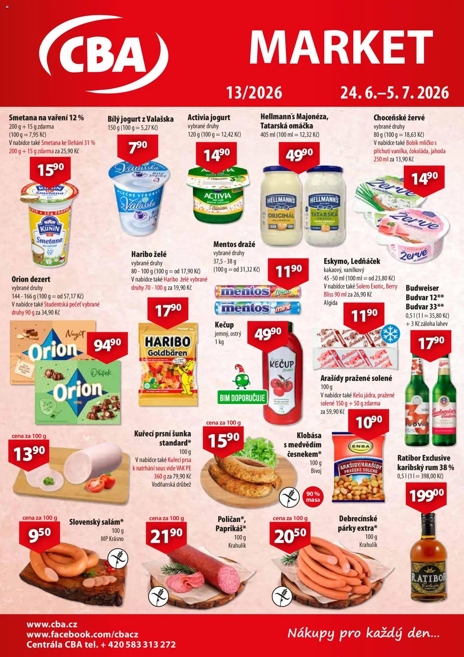 CBA leták od 24.06.2026 CBA leták - Market