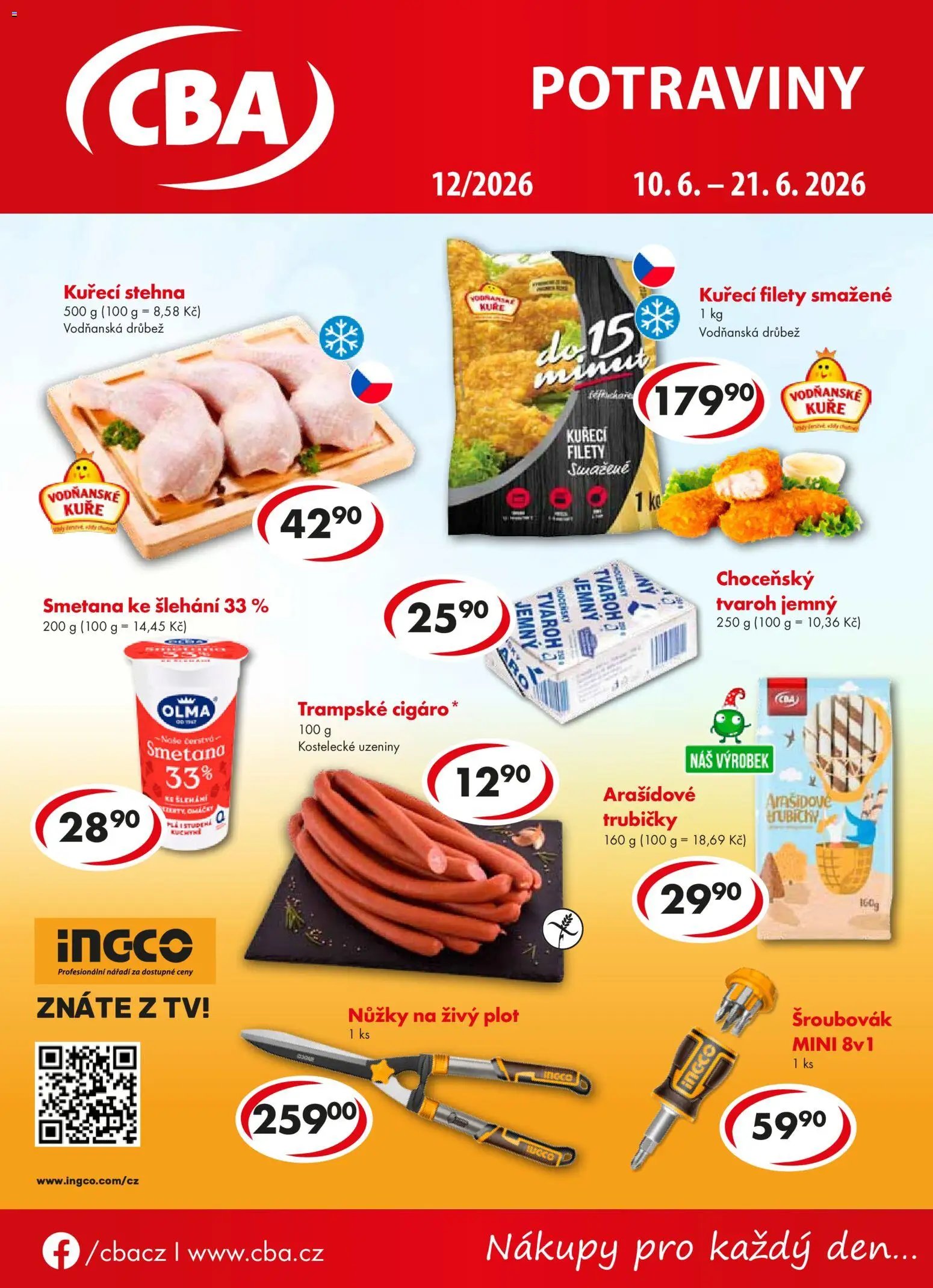 CBA leták od 10.06.2026 CBA leták