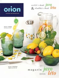 Orion leták od 09.03.2026 Orion leták - Jaro/Léto 2026