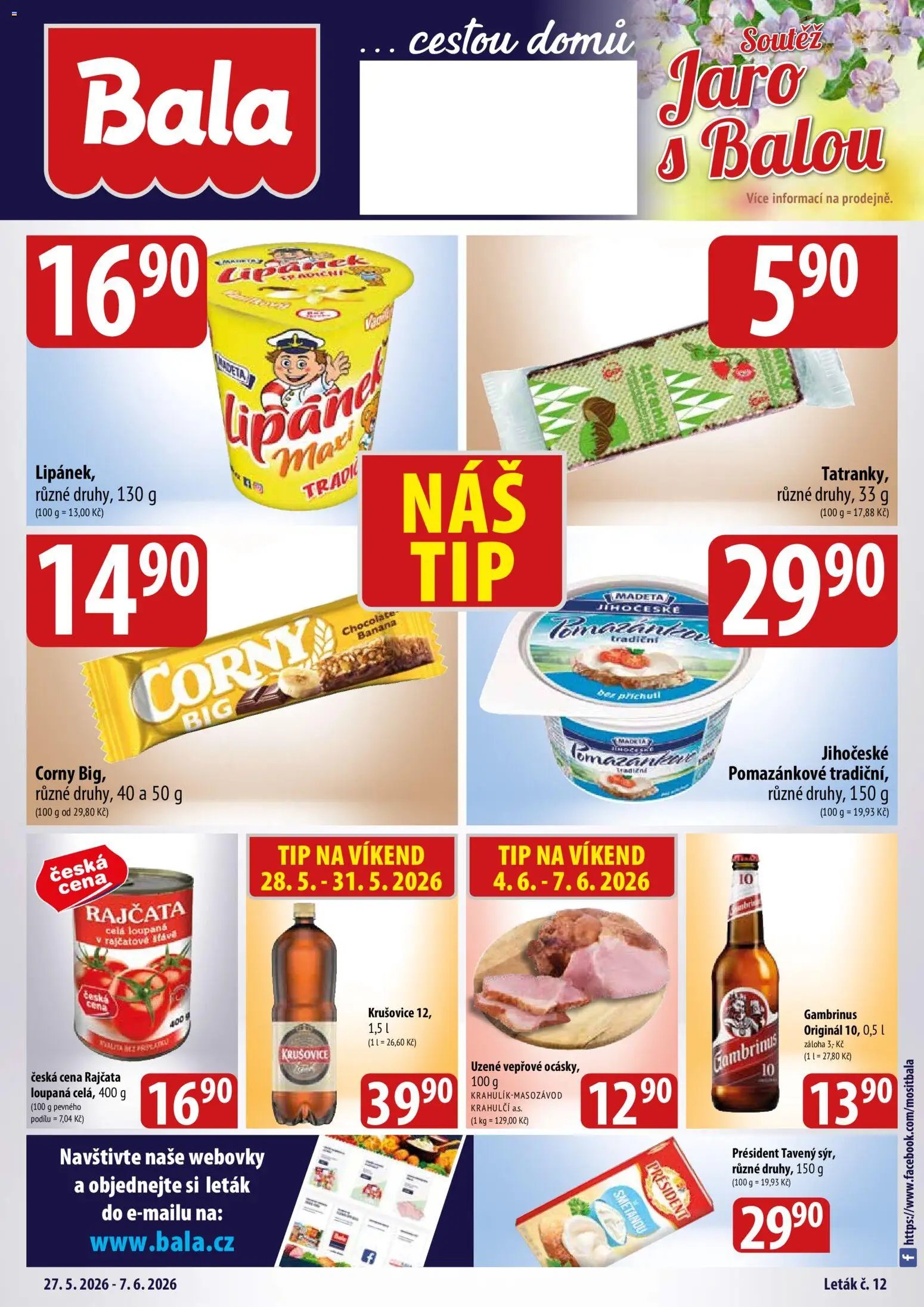 BALA leták od 27.05.2026 BALA velký leták