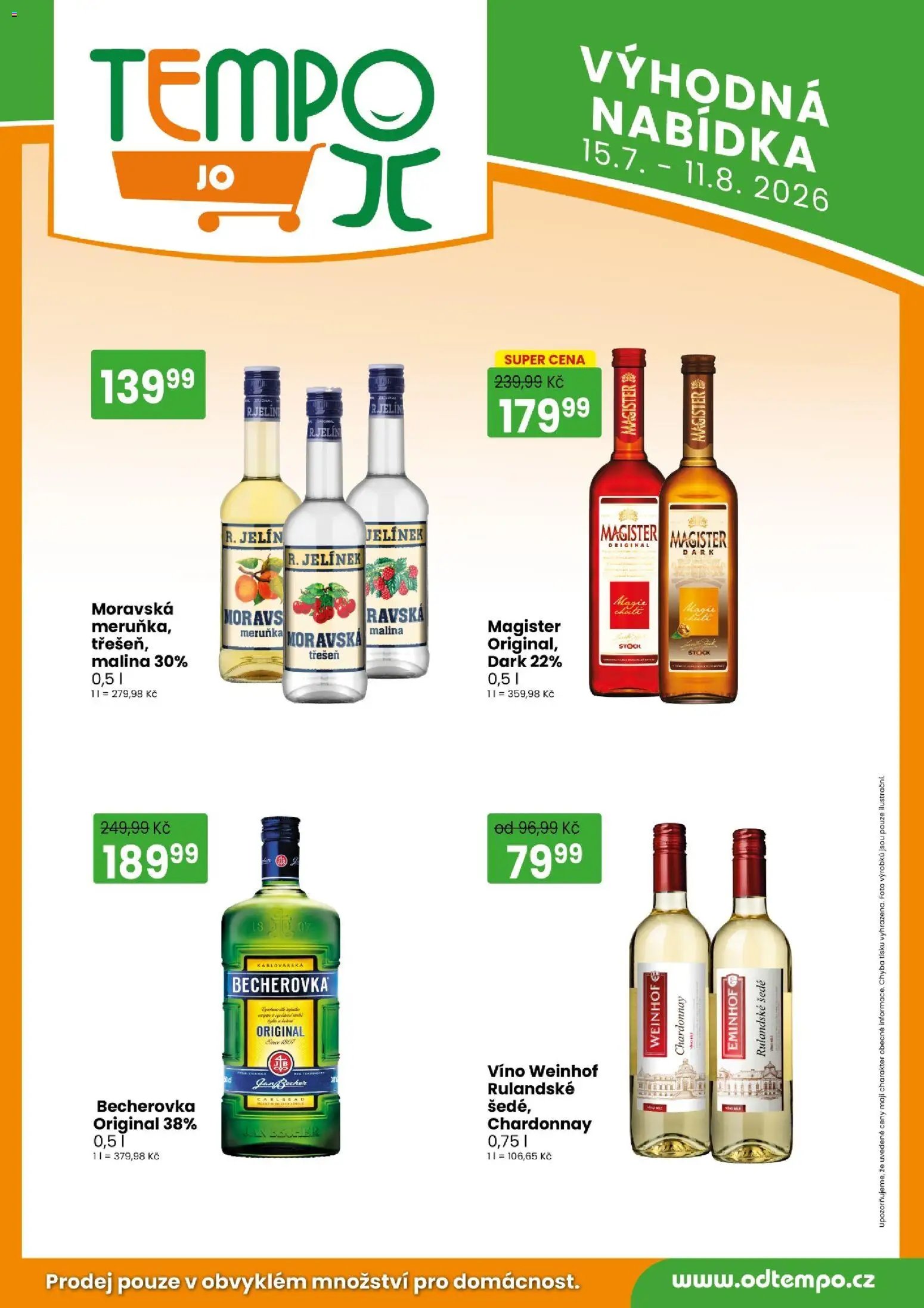 Tempo leták od 15.07.2026 Tempo leták - JO