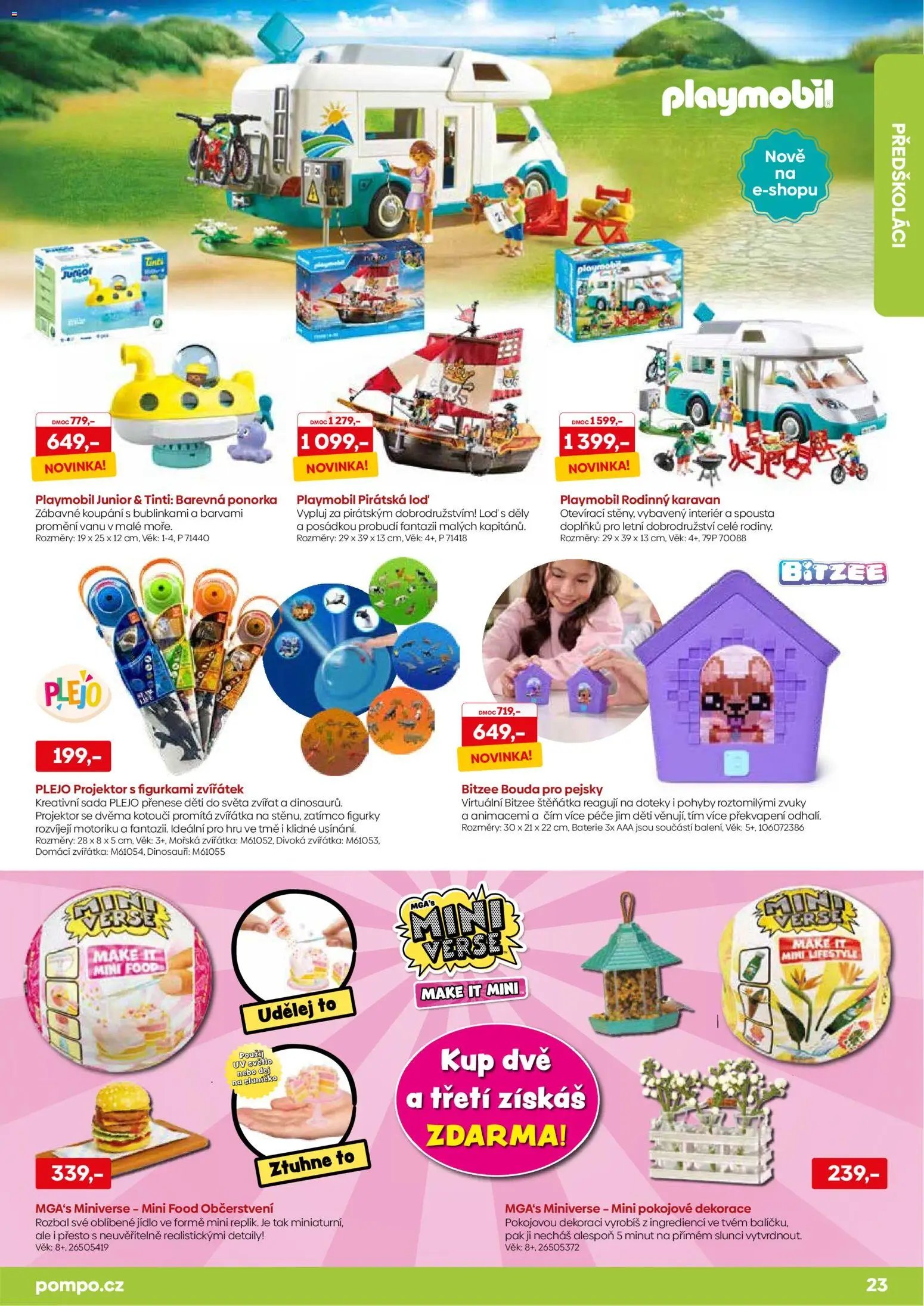 POMPO leták od 01.06.2026 Pompo katalog léto 2026