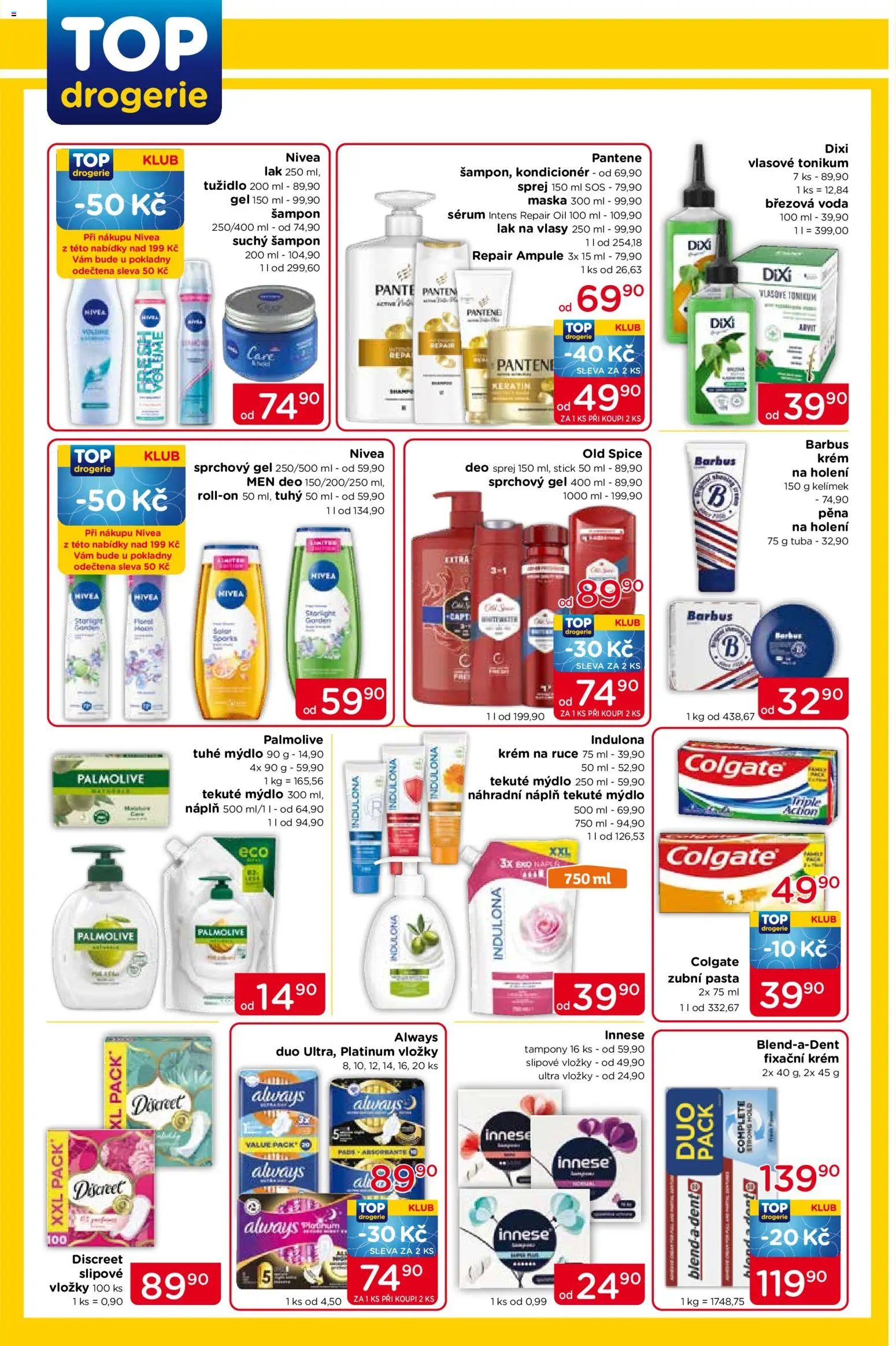 Top drogerie leták od 06.08.2026 Top drogerie leták