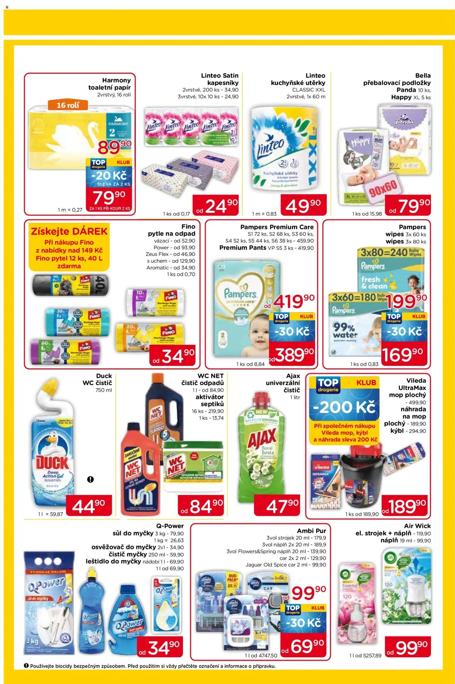 Top drogerie leták od 06.08.2026 Top drogerie leták