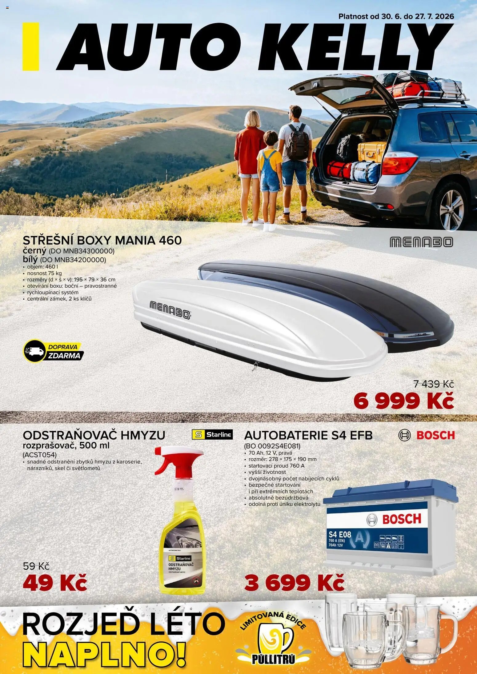Auto Kelly leták od 30.06.2026 Auto Kelly leták